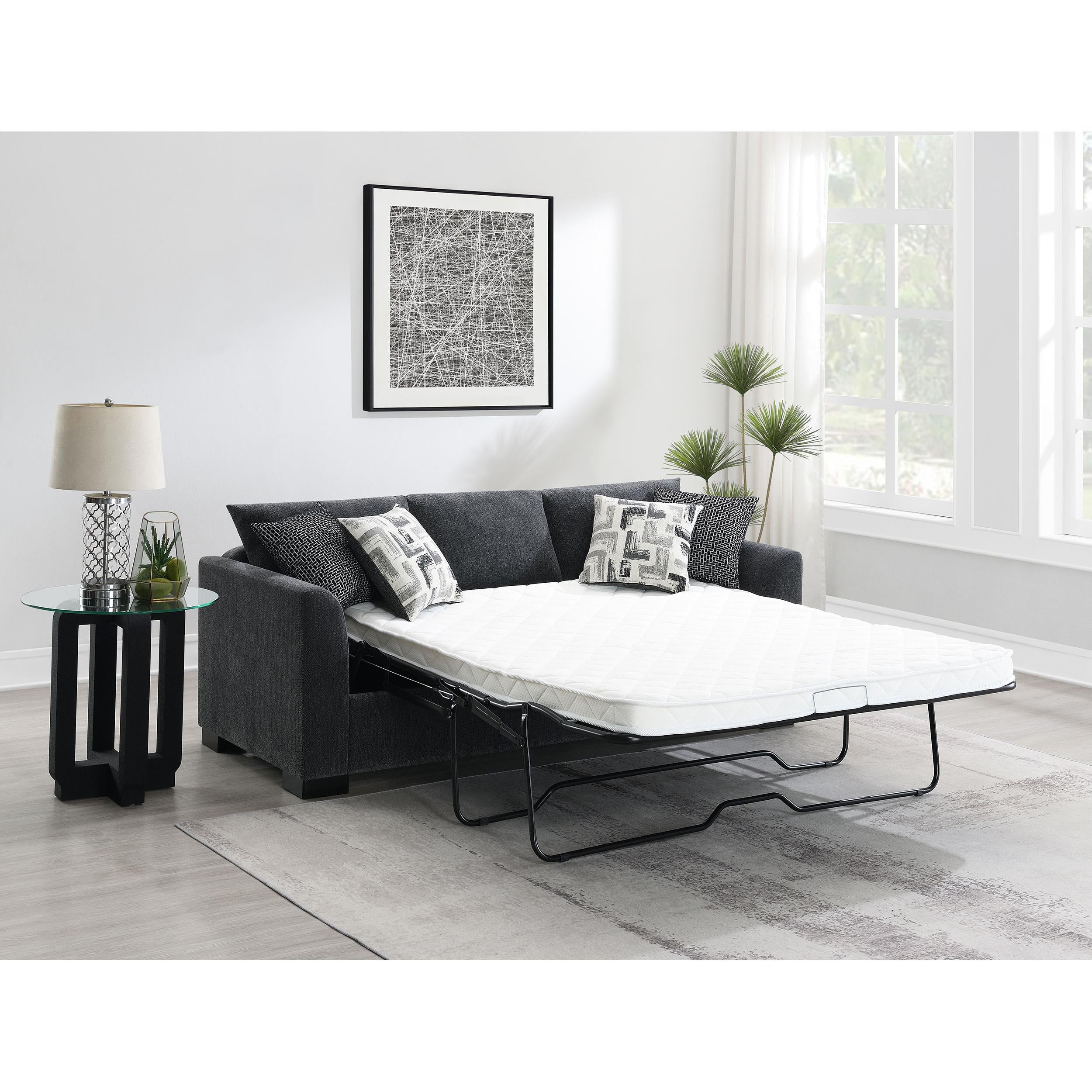 Diamond Modern Furniture COA Storey Fabric Sleeper Sectional 504777 IMAGE 15