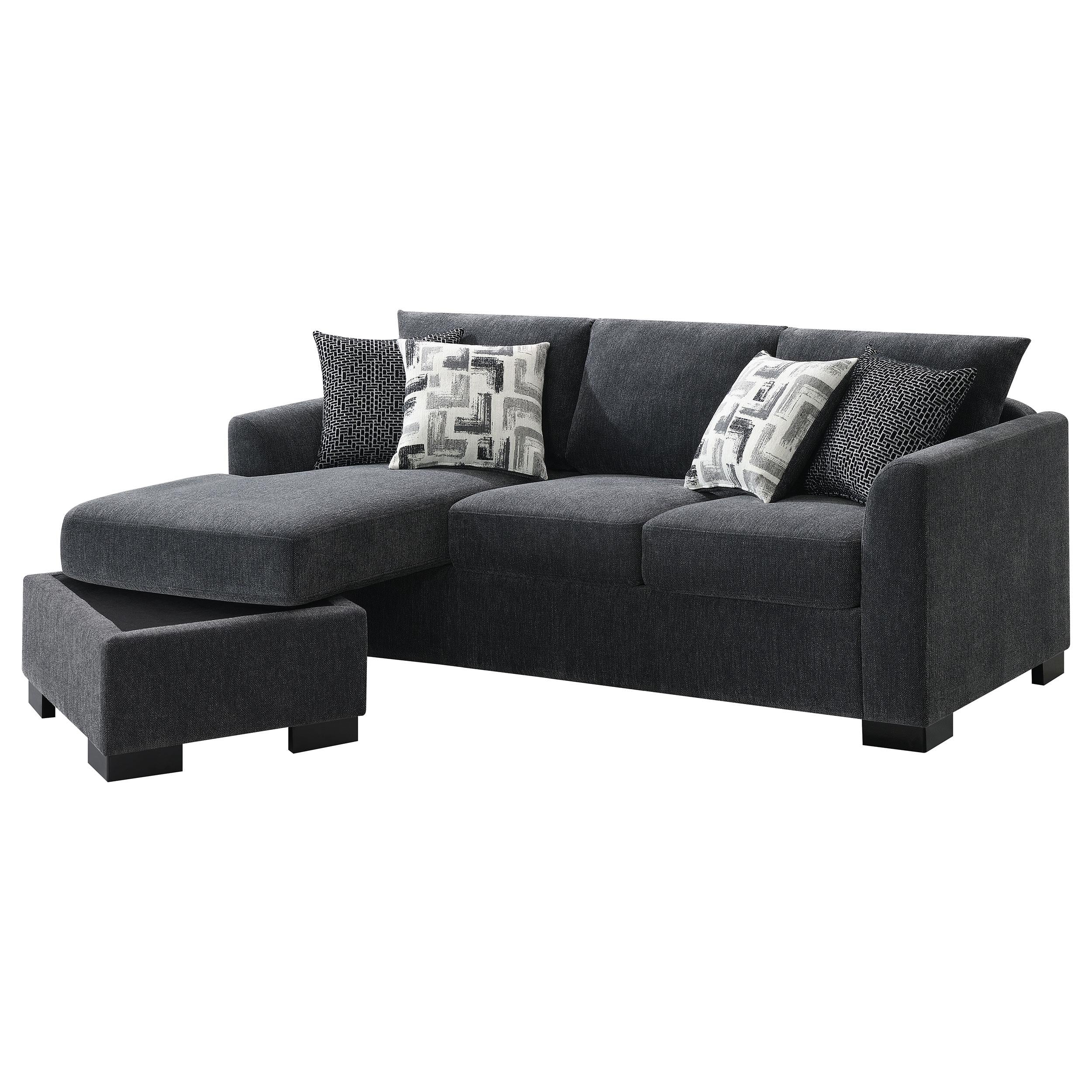 Coaster Furniture Storey Fabric Sleeper Sectional 504777 IMAGE 5