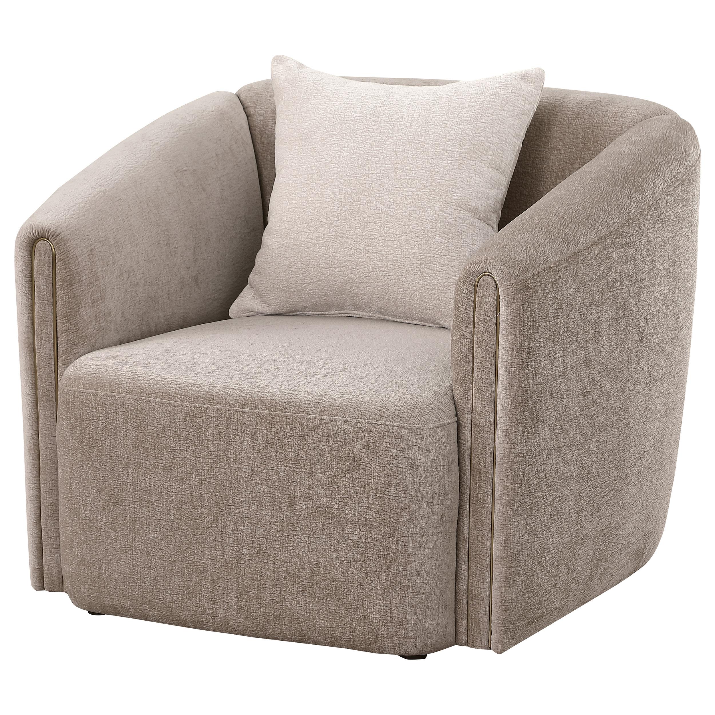 Diamond Modern Furniture COA Townsend Stationary Fabric Chair 504756 IMAGE 3