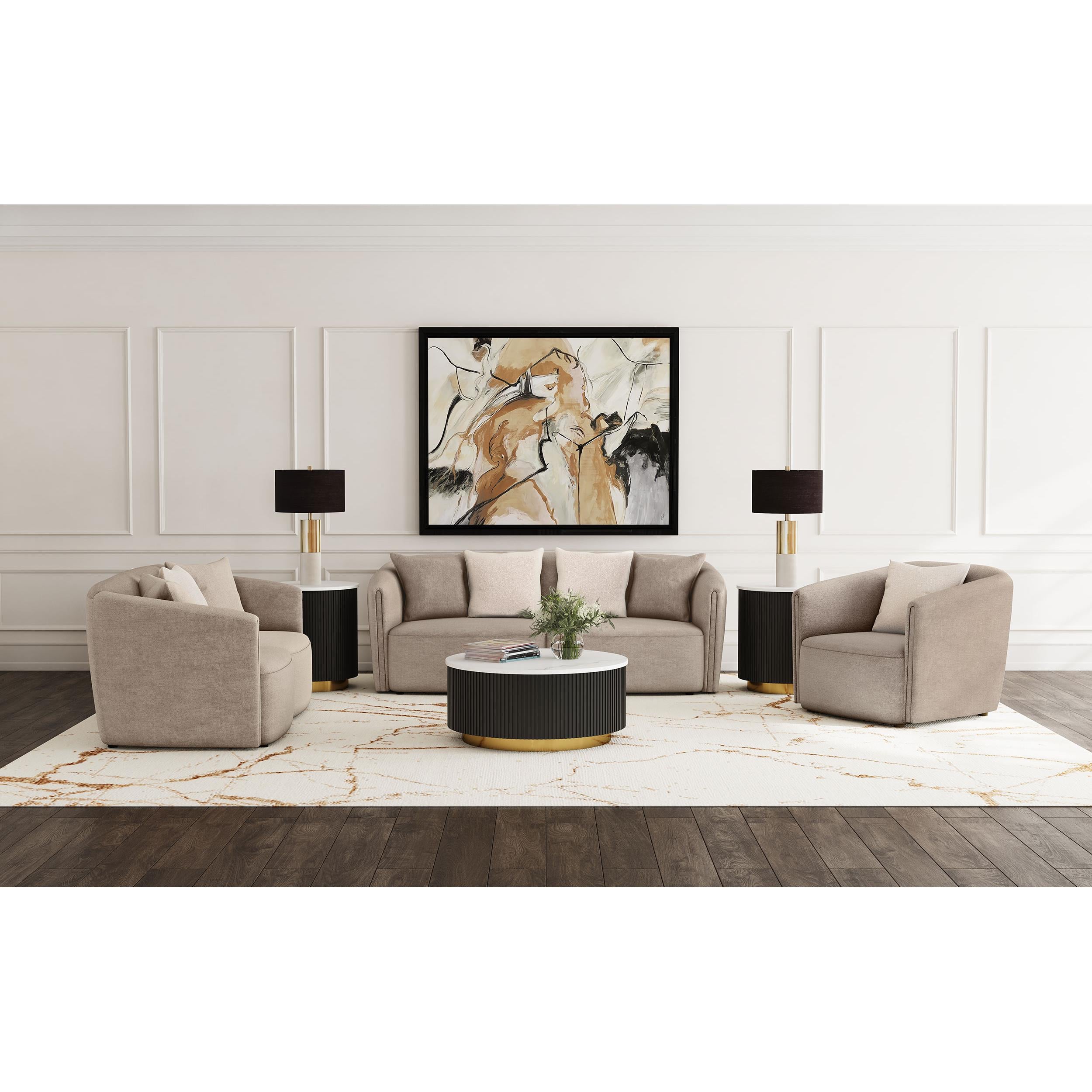 Diamond Modern Furniture COA Townsend Stationary Fabric Chair 504756 IMAGE 9