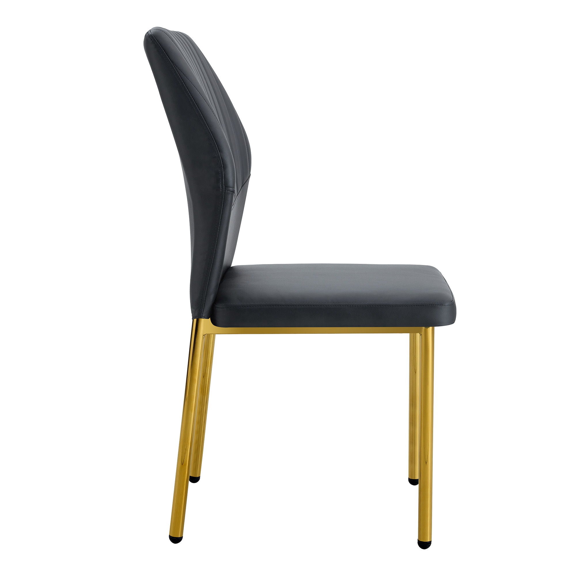Luxury Simple Chair With Metal Leg