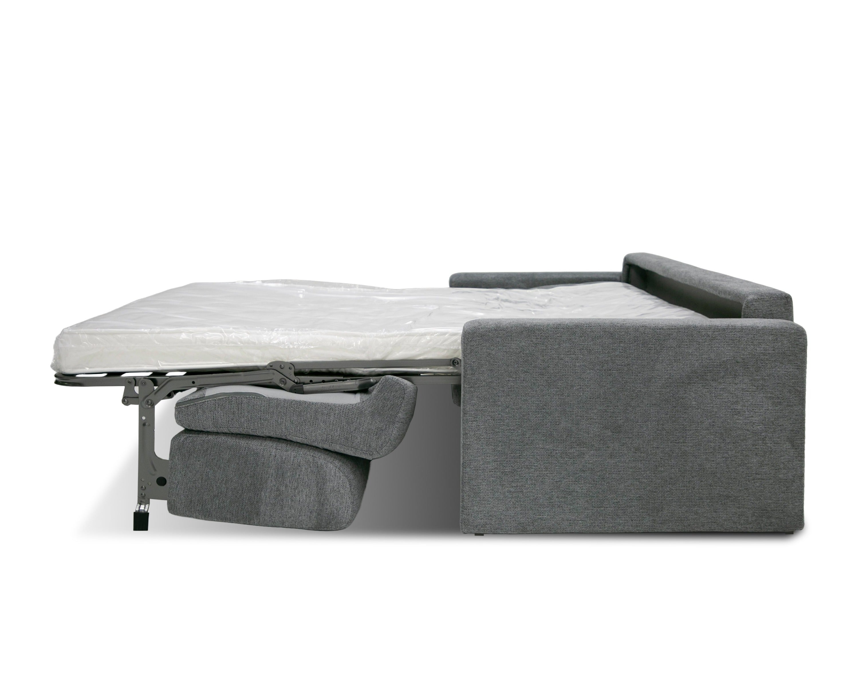 Lamod Italia Revers - Italian Modern Grey Fabric Queen Sofa Bed