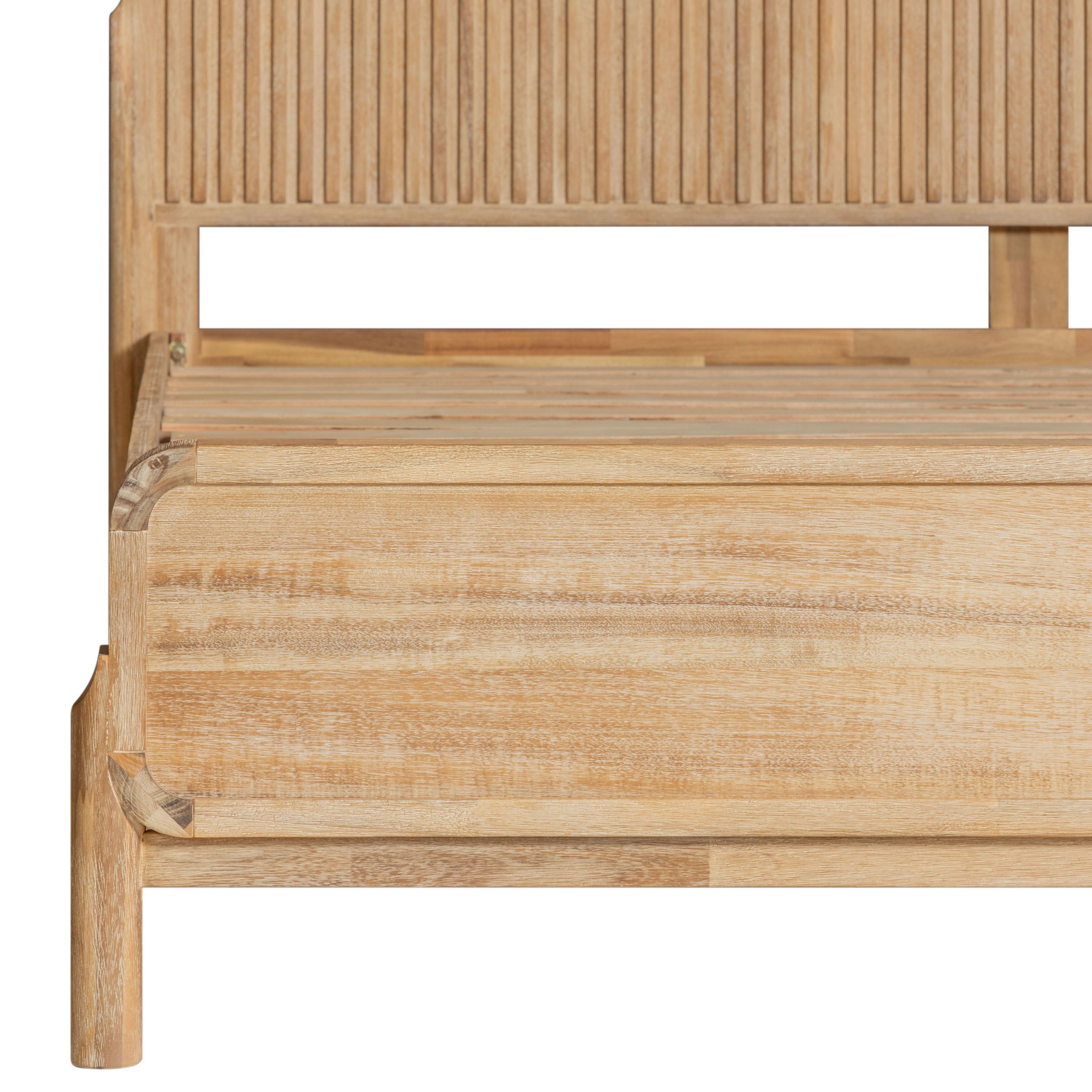Modrest Mikala - Modern Natural Oak Bed