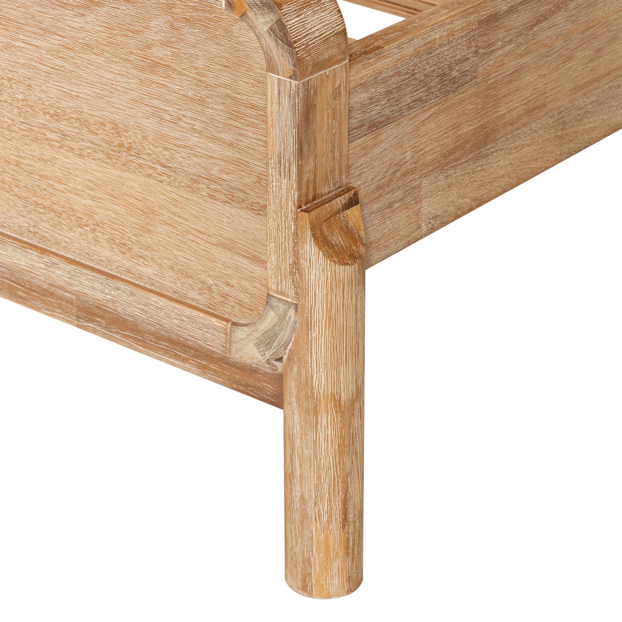 Modrest Mikala - Modern Natural Oak Bed