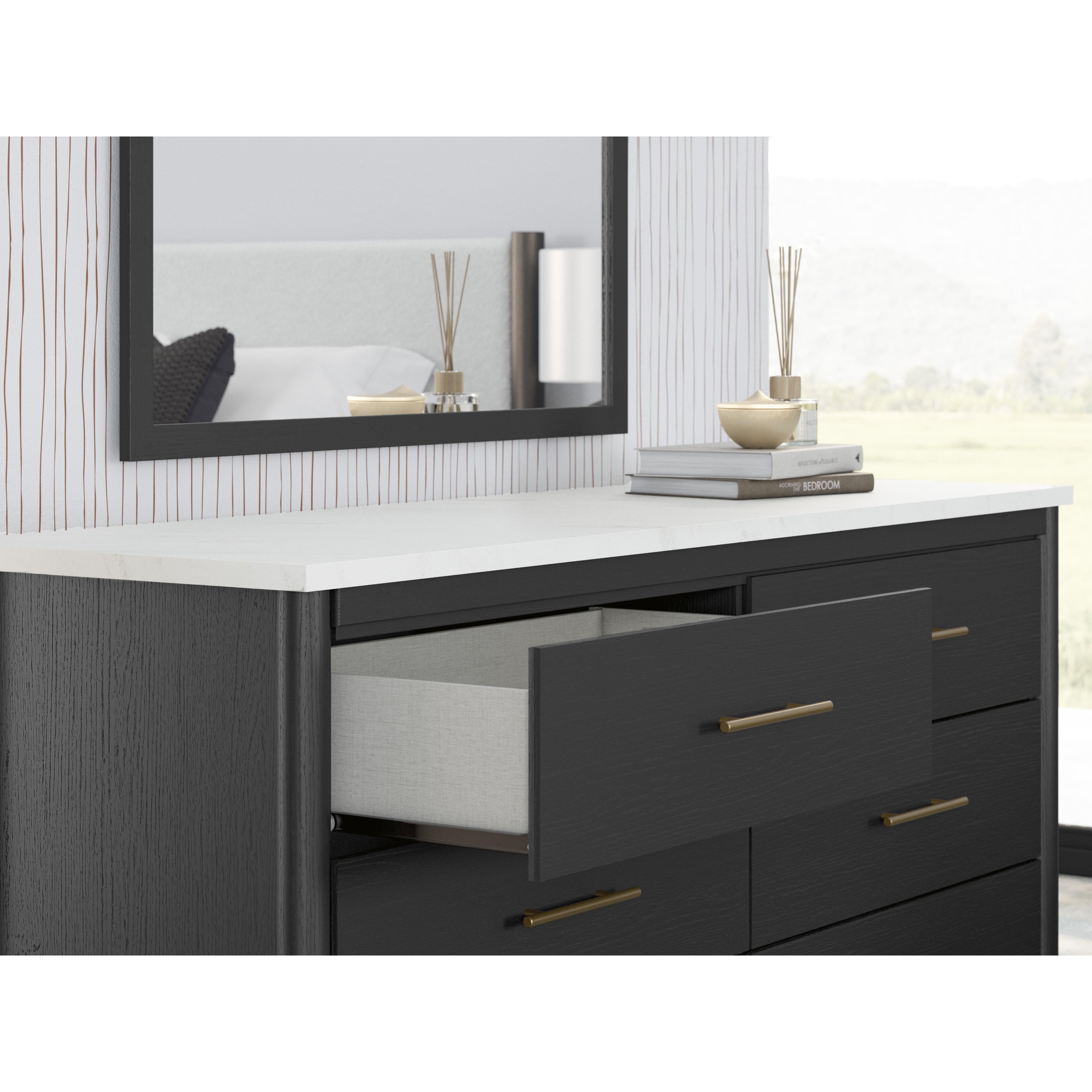 Diamond Modern Furniture Exclusive Design Cadmori Dresser Mirror B2616-36 IMAGE 4