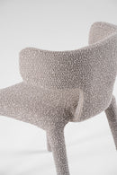 Modrest Saehee - Modern Light Grey Fabric Dining Chair