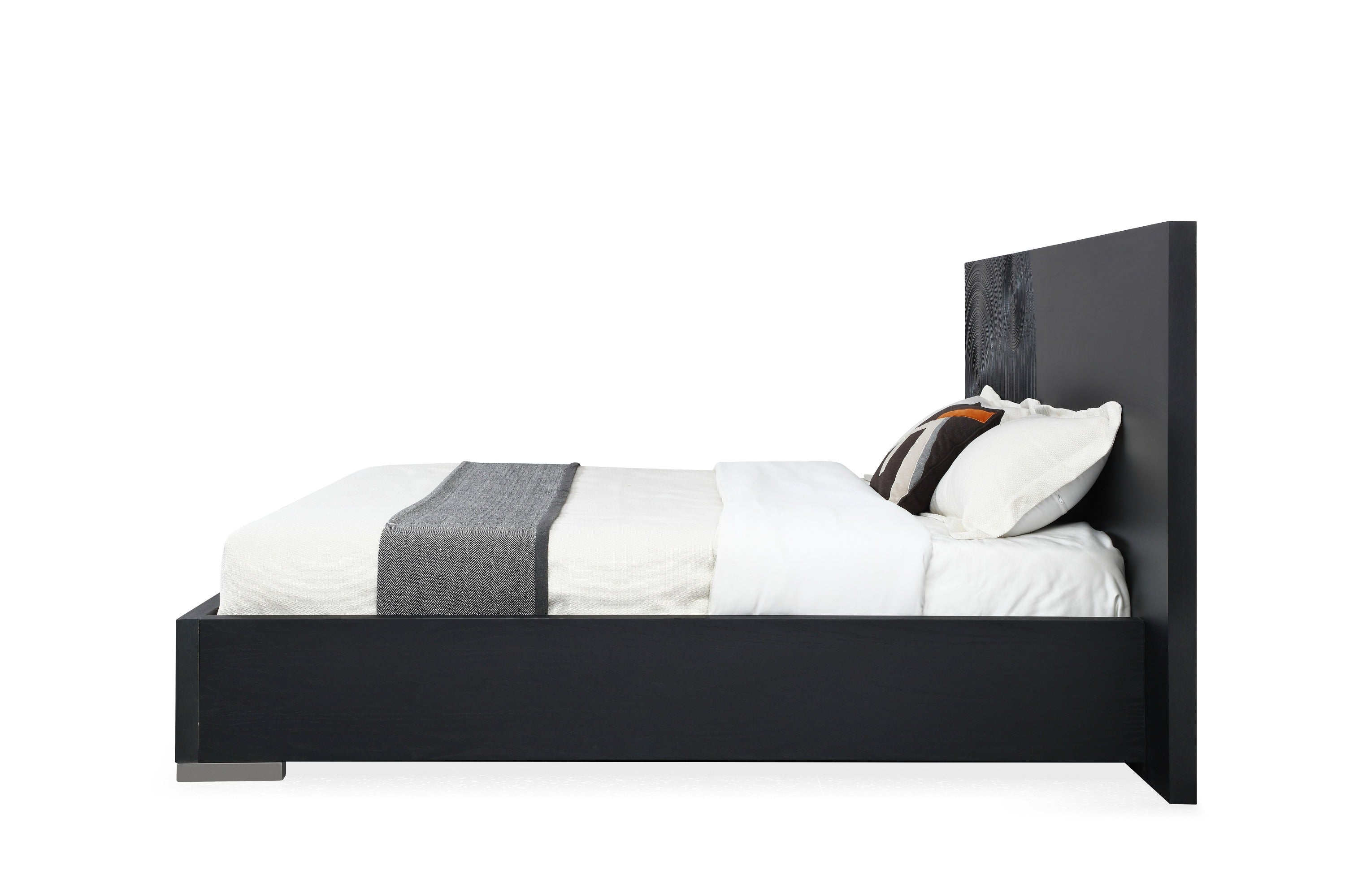 Lamod Cirque - Modern Black Ash Bedroom Set