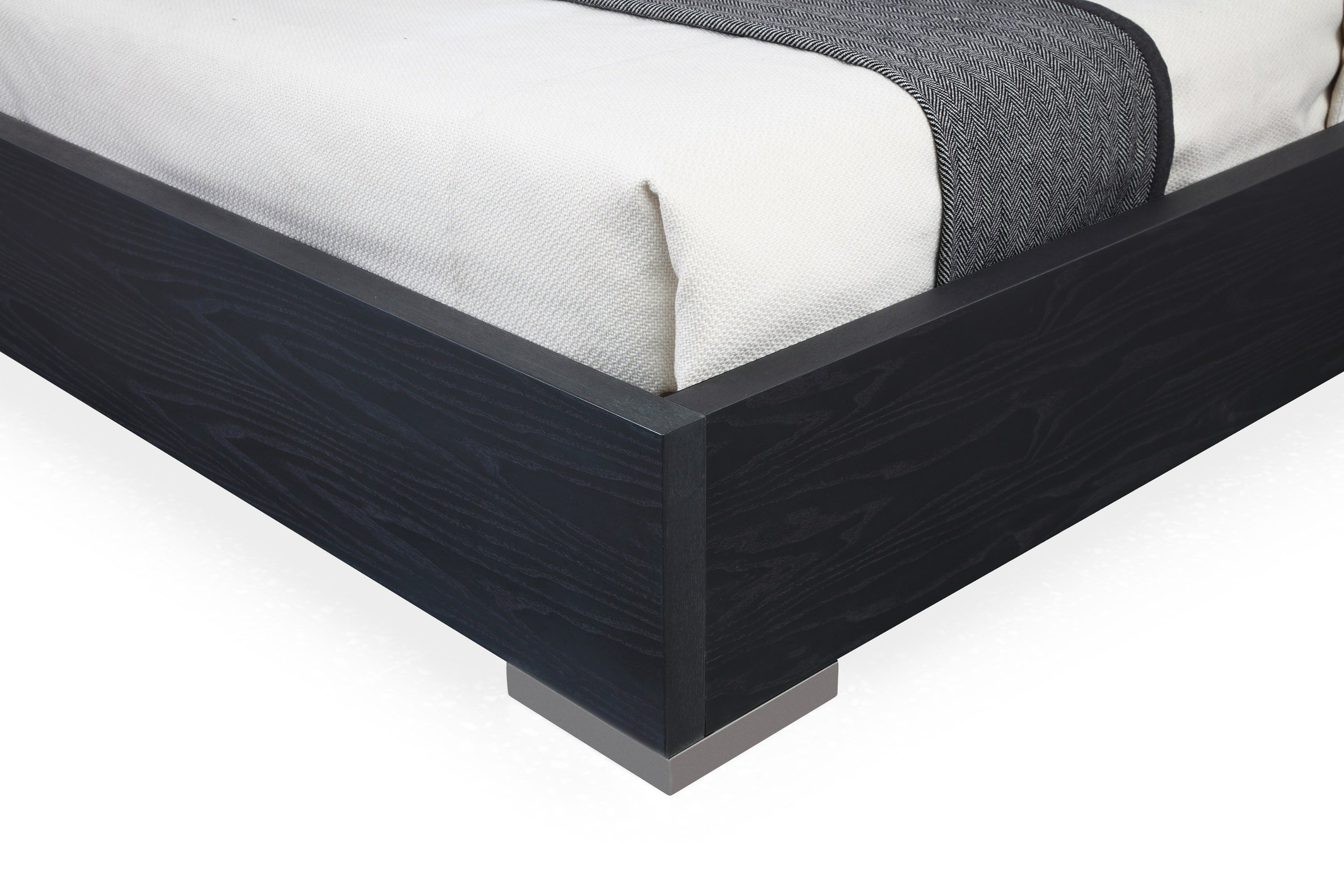 Lamod Cirque - Modern Black Ash Bedroom Set