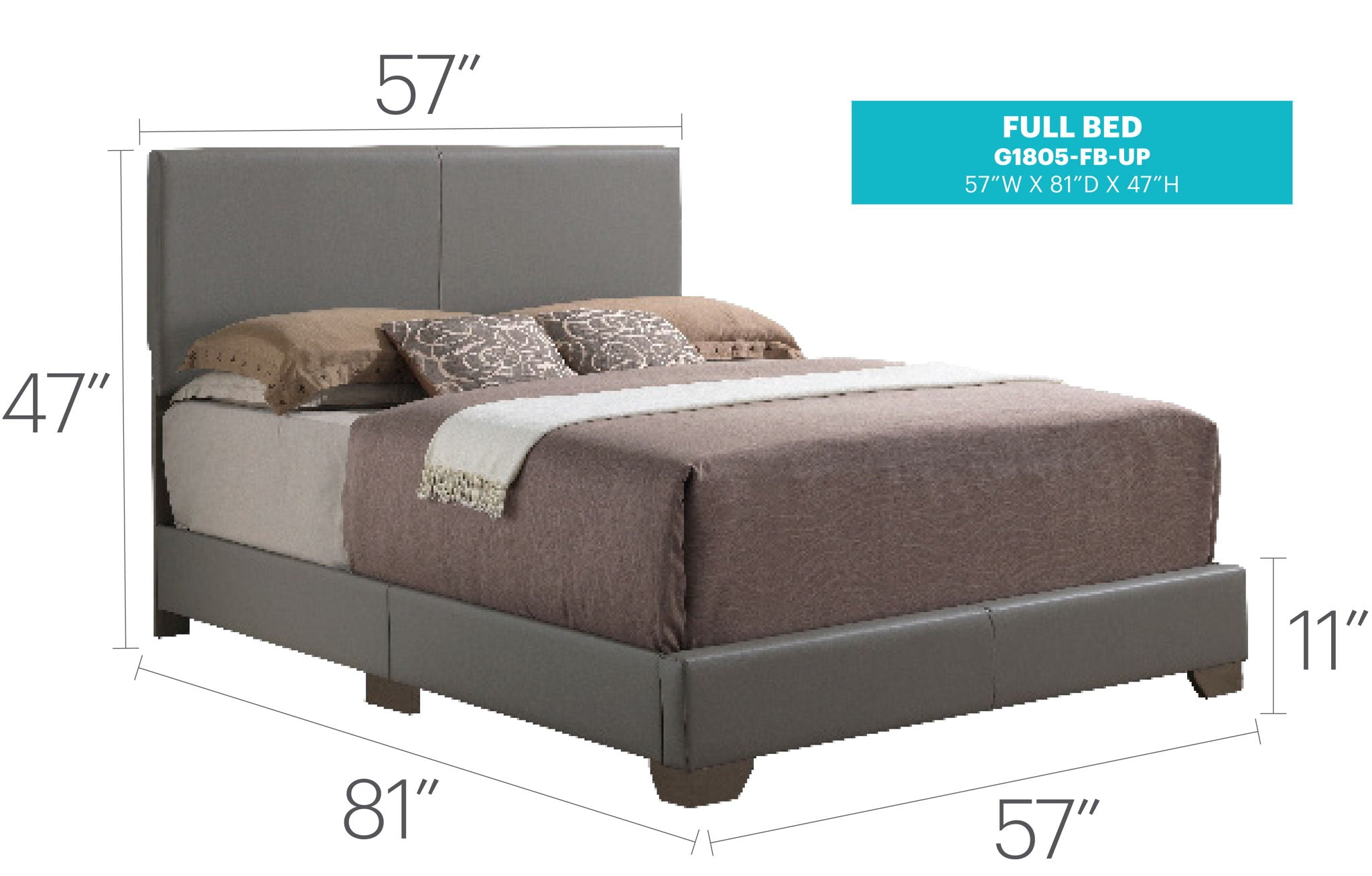 Elegant Platform Bed For Relaxed Spaces