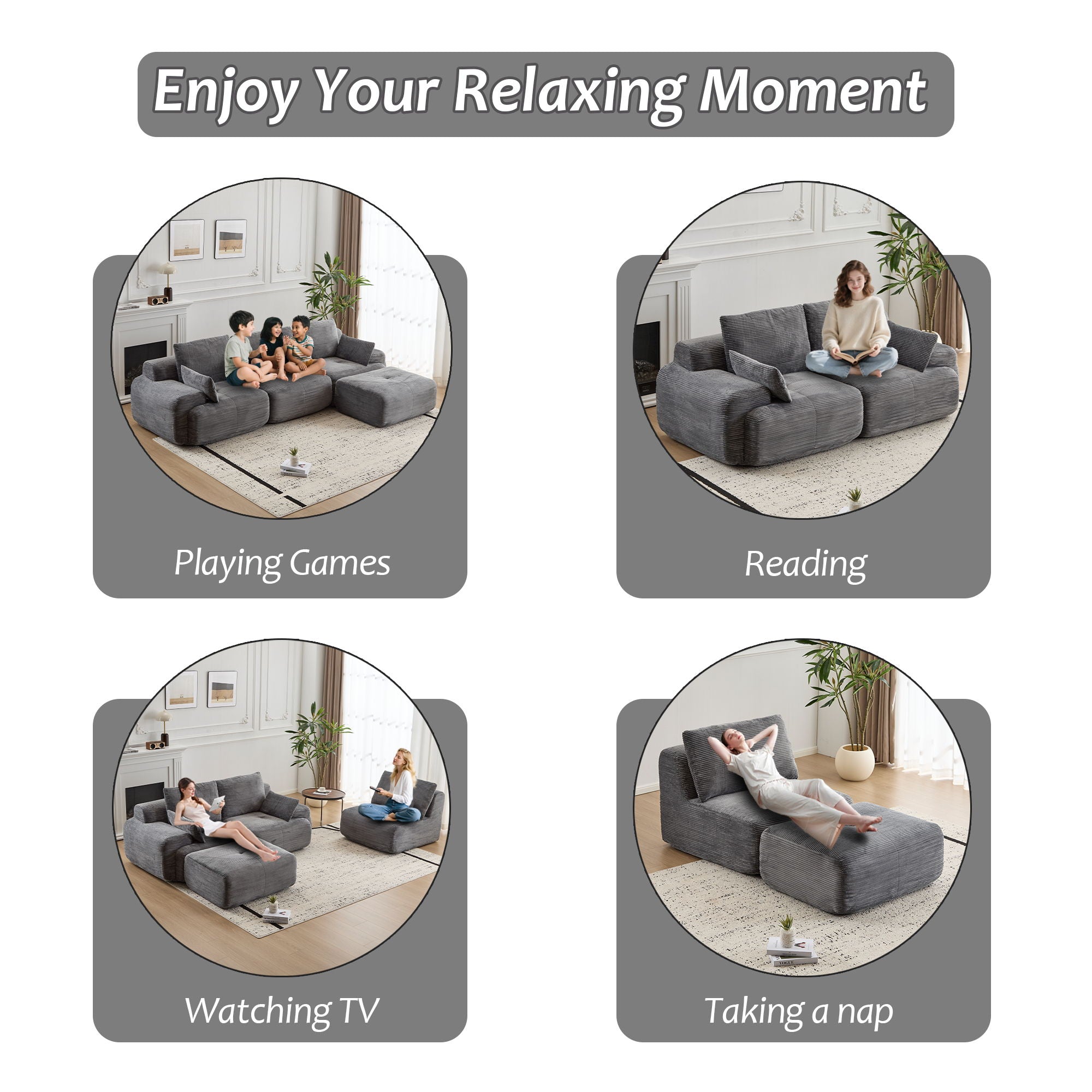 Compressed Sofa, Large Sectional Couches For Living Room