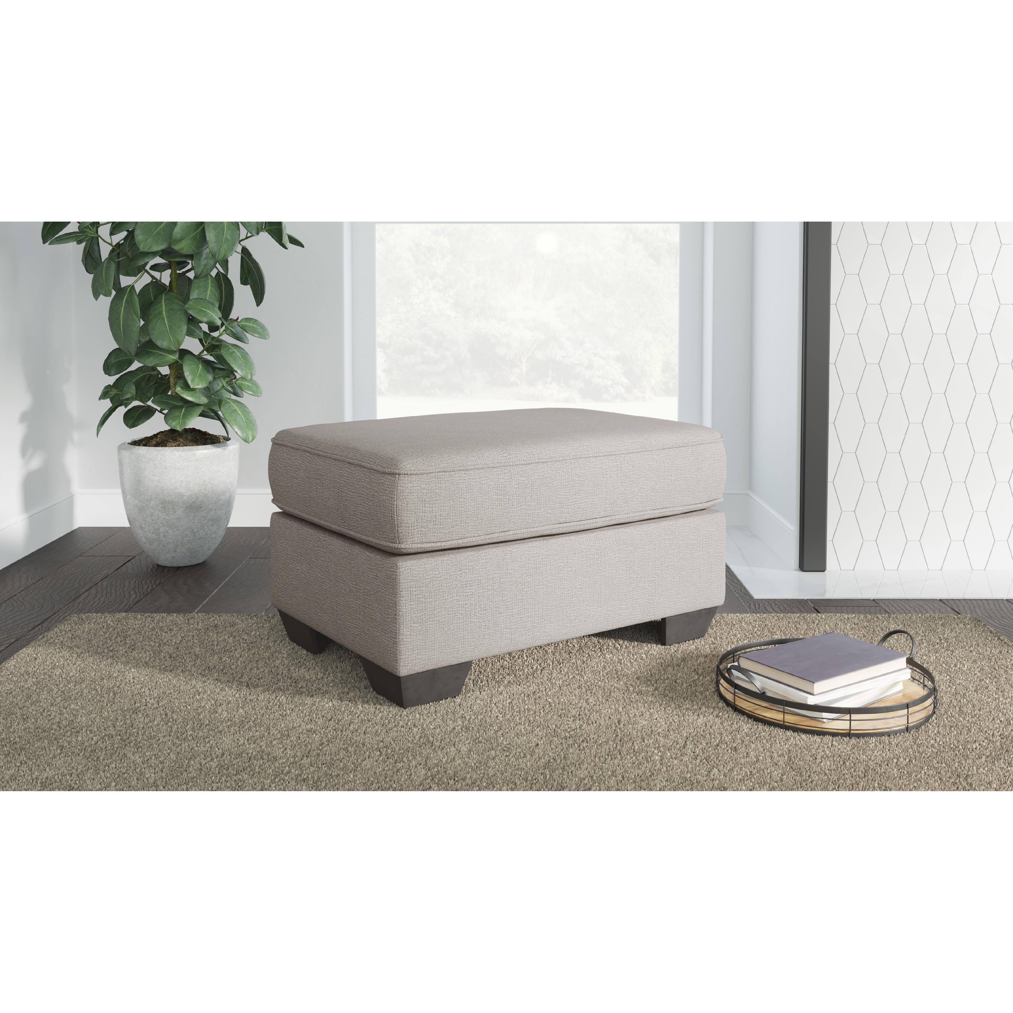 Diamond Modern Furniture Exclusive Design Greaves Stationary Fabric Chair with Ottoman 5510414/5510420 IMAGE 5