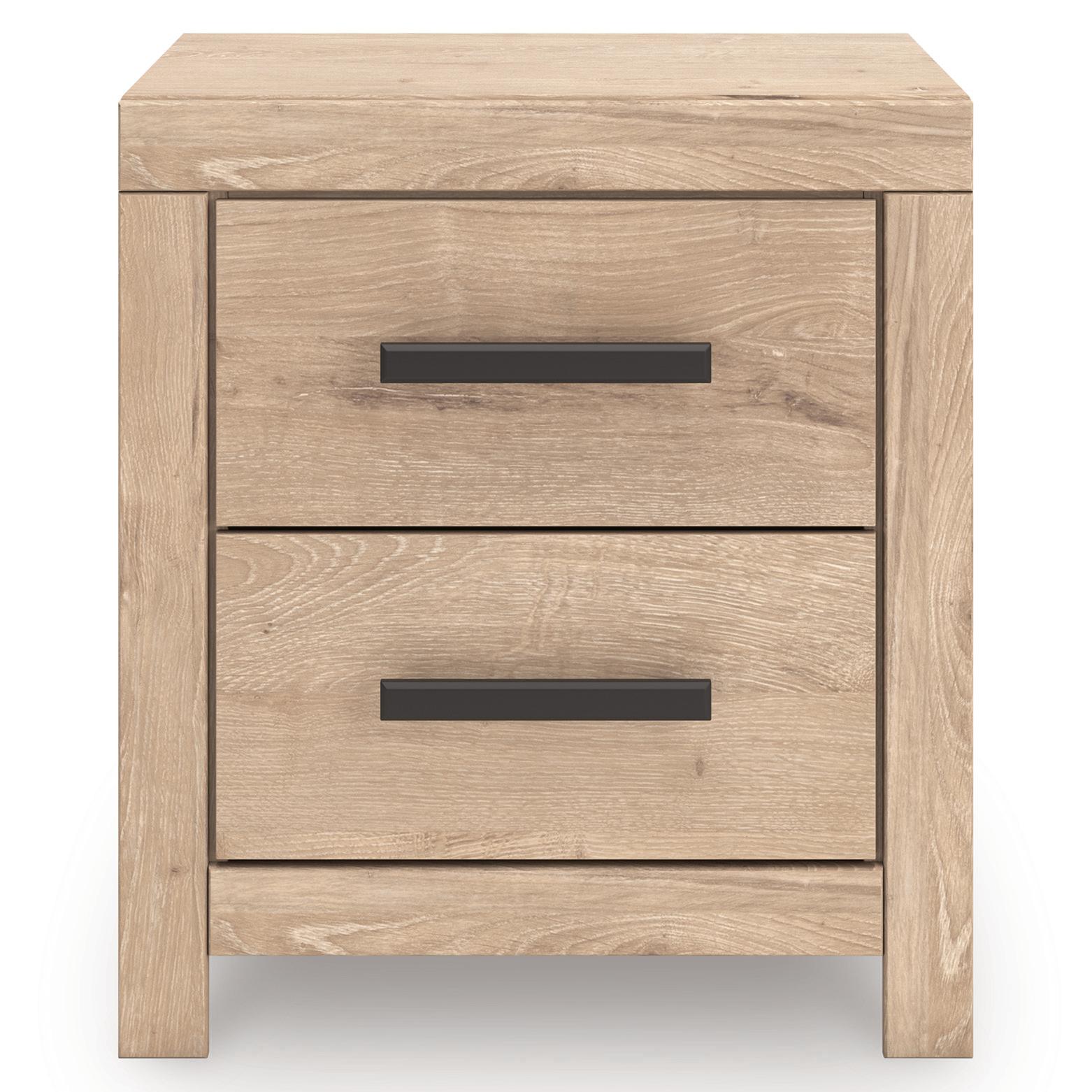 Diamond Modern Furniture Exclusive Design Sanginlane 2-Drawer Nightstand B3787-92 IMAGE 3