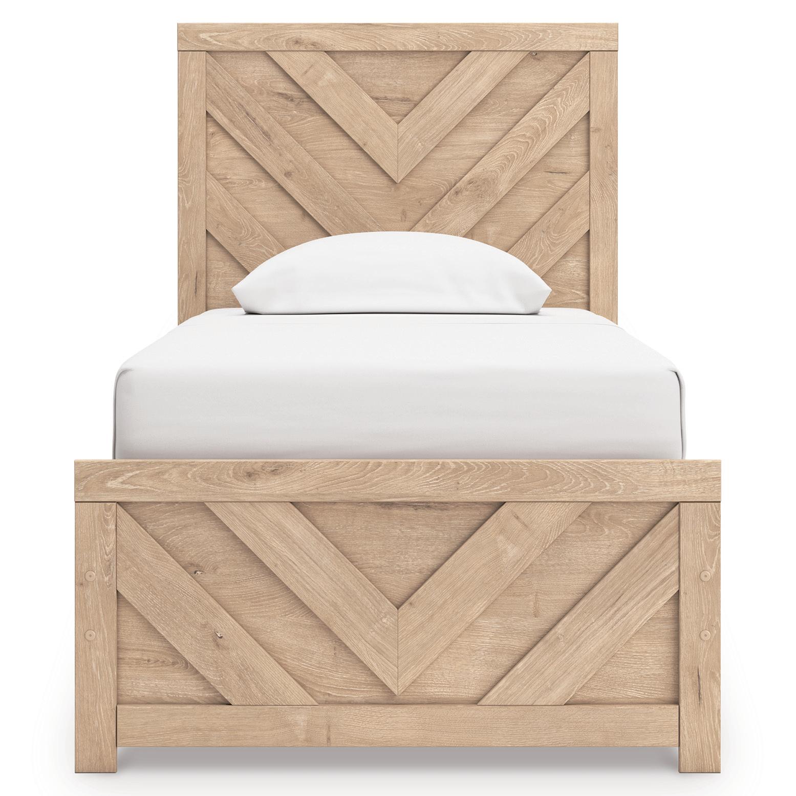 Signature Design by Ashley Sanginlane Twin Panel Bed B3787-53/B3787-83 IMAGE 2