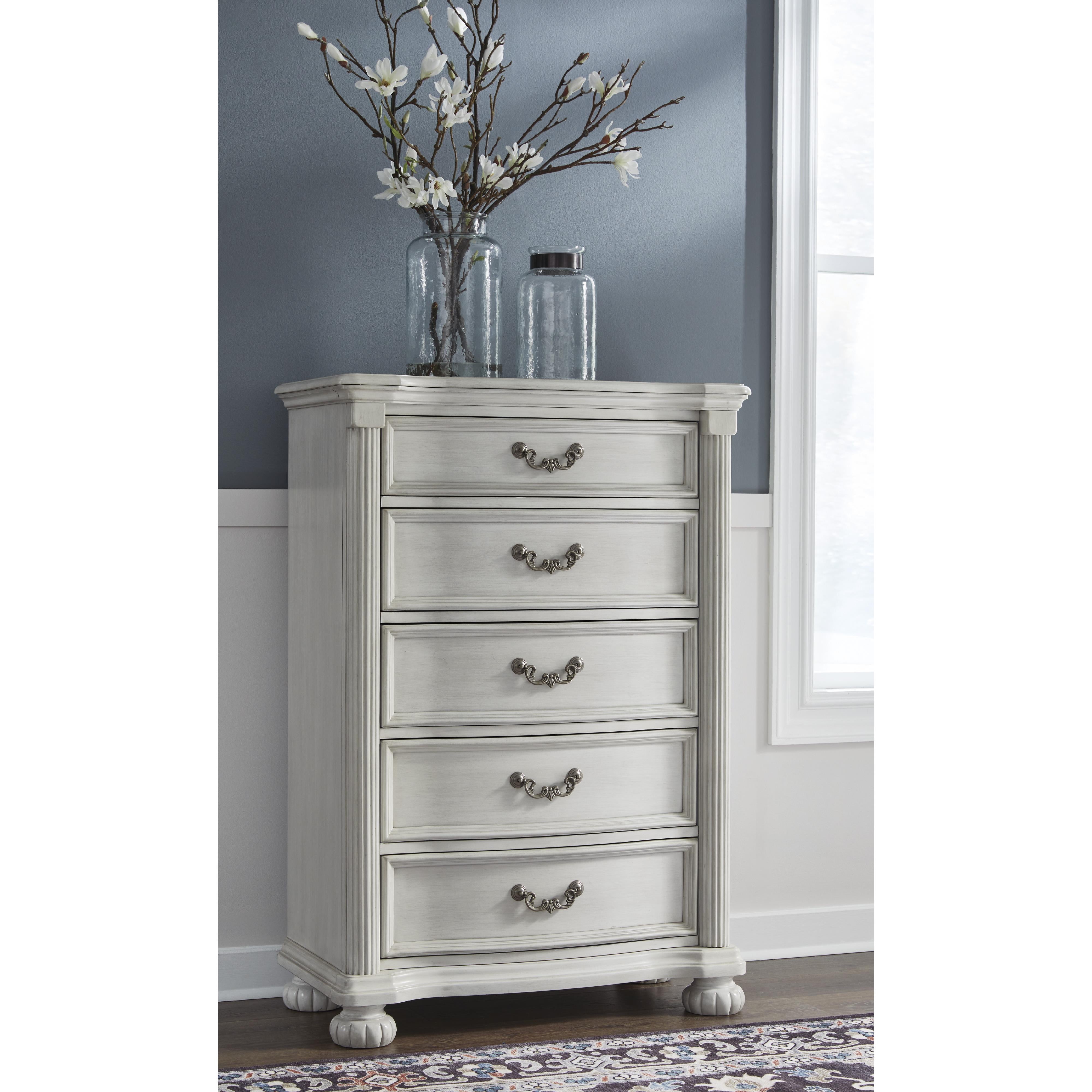 Diamond Modern Furniture Exclusive Design Montelaine 5-Drawer Chest B795-46 IMAGE 5