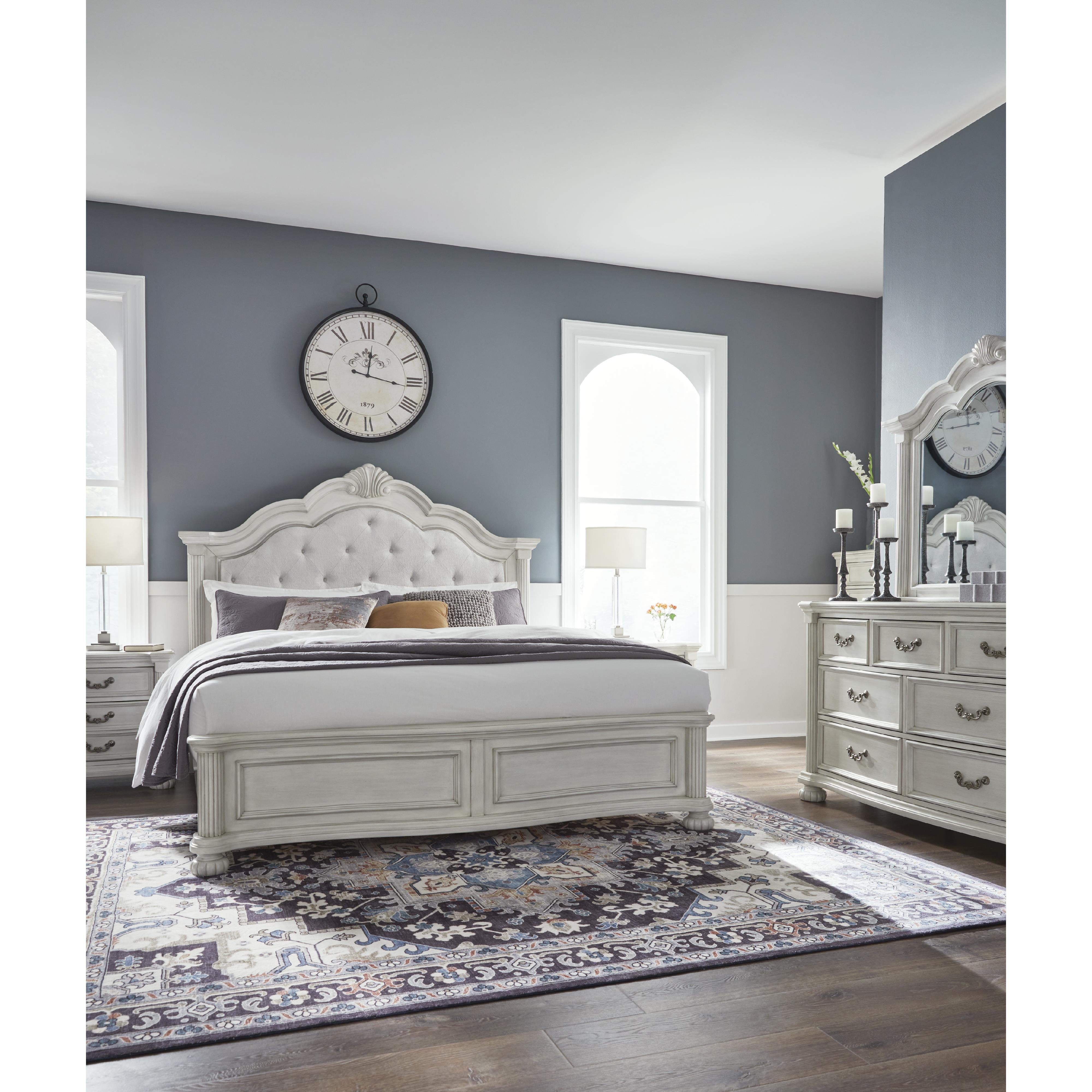 Diamond Modern Furniture Exclusive Design Montelaine Queen Upholstered Panel Bed B795-57/B795-54/B795-97 IMAGE 9