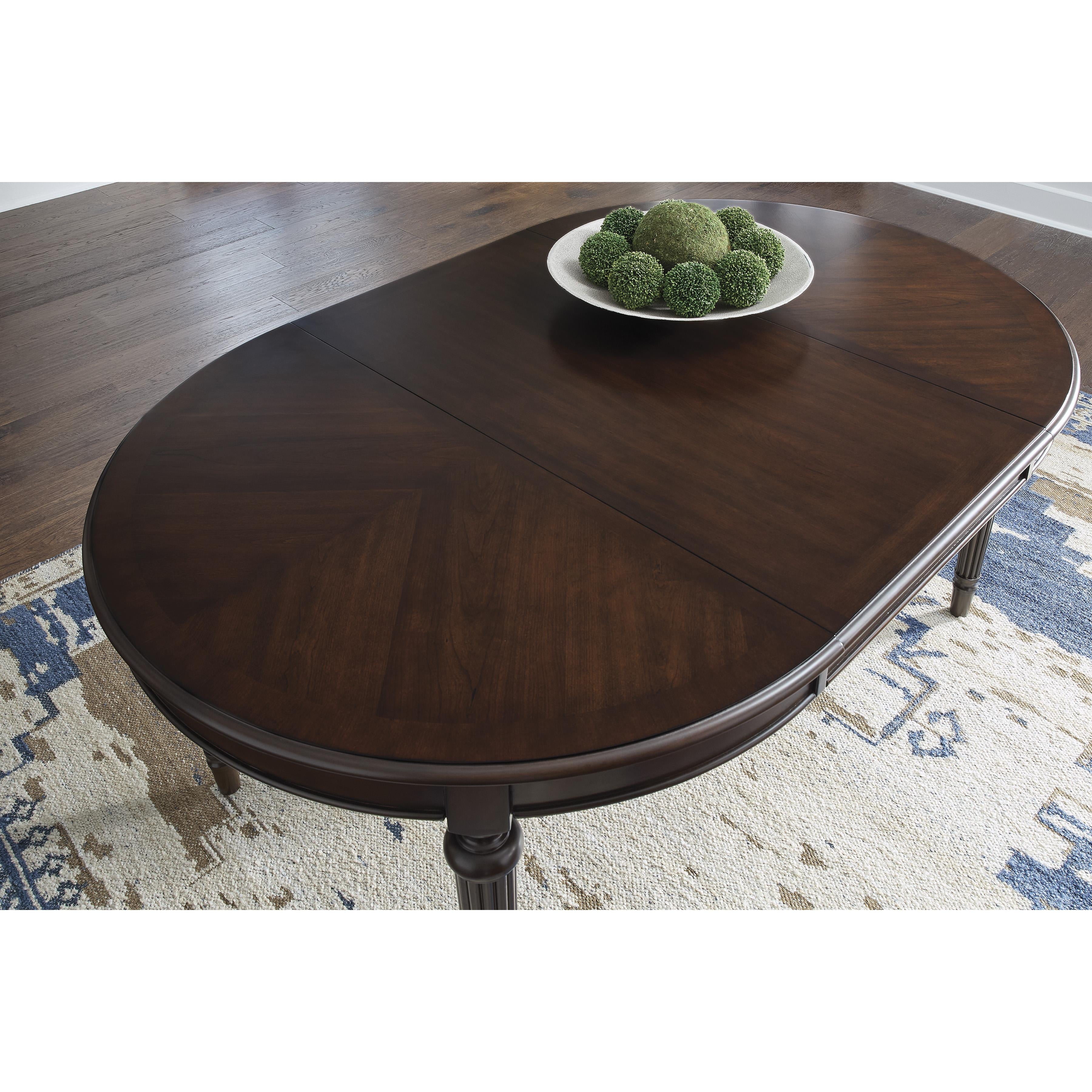 Diamond Modern Furniture Exclusive Design Oval Lavinton Dining Table D764-35 IMAGE 9