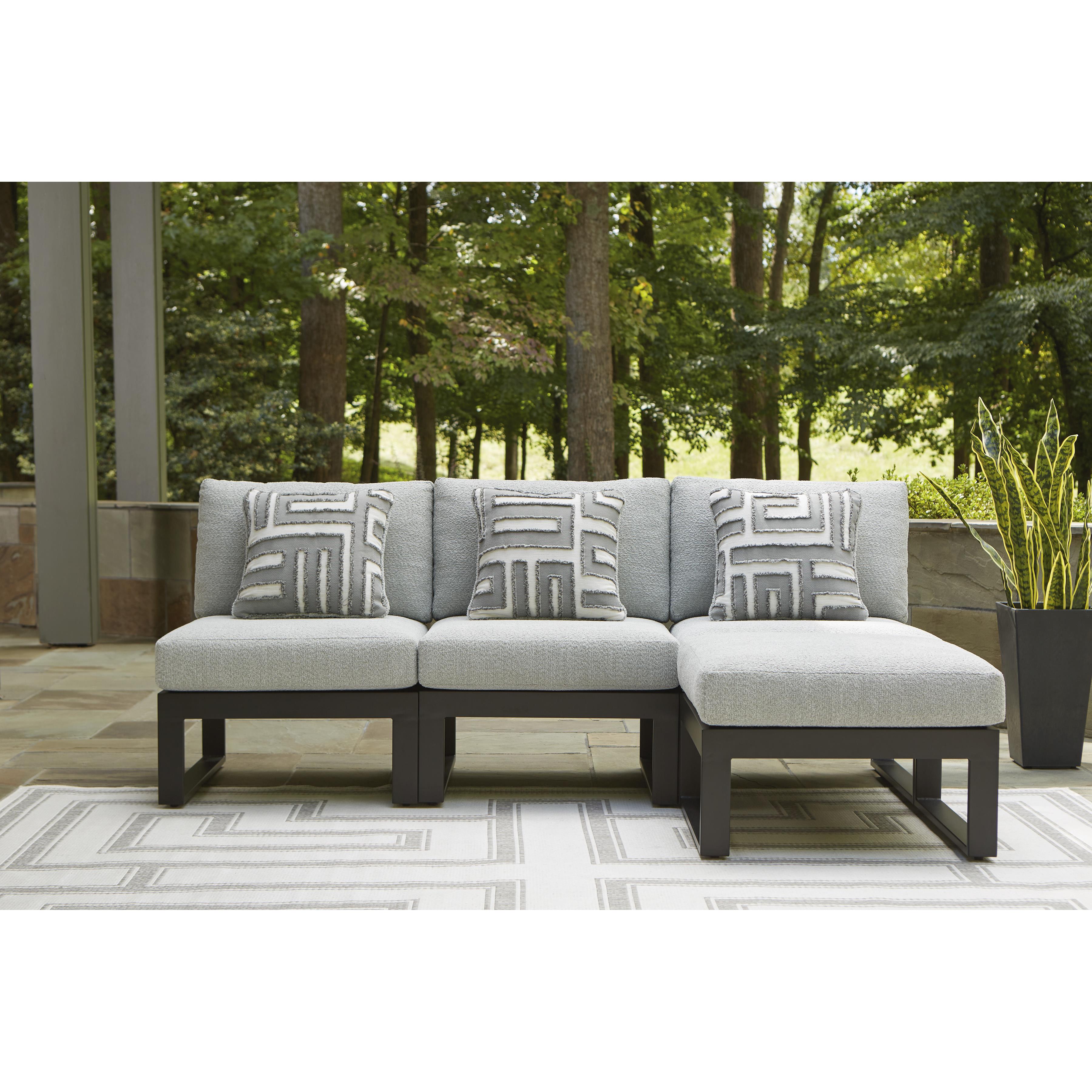 Diamond Modern Furniture Exclusive Design Outdoor Seating Ottomans P490-814 IMAGE 11