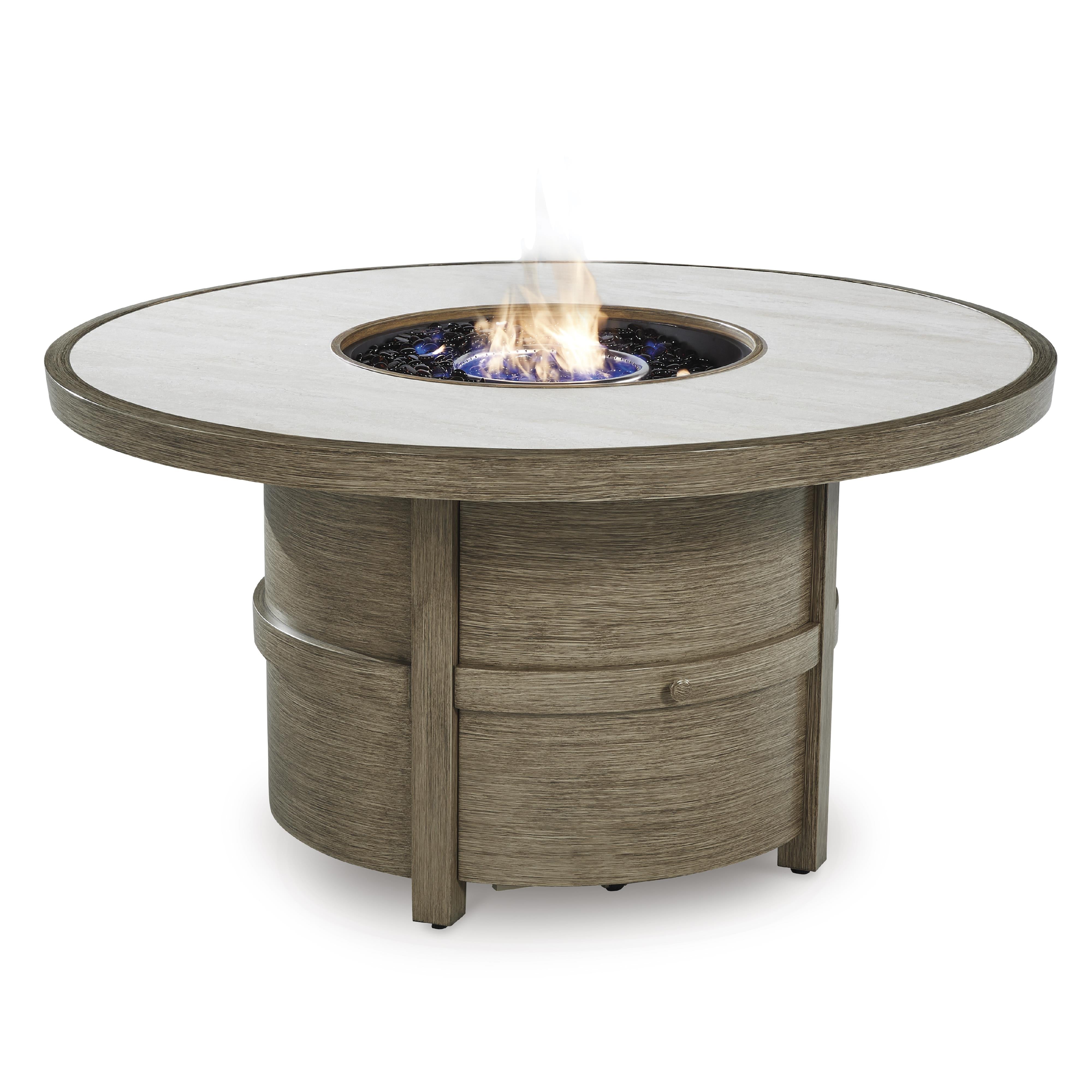 Diamond Modern Furniture Exclusive Design Outdoor Tables Fire Pit Tables P701-776 IMAGE 2