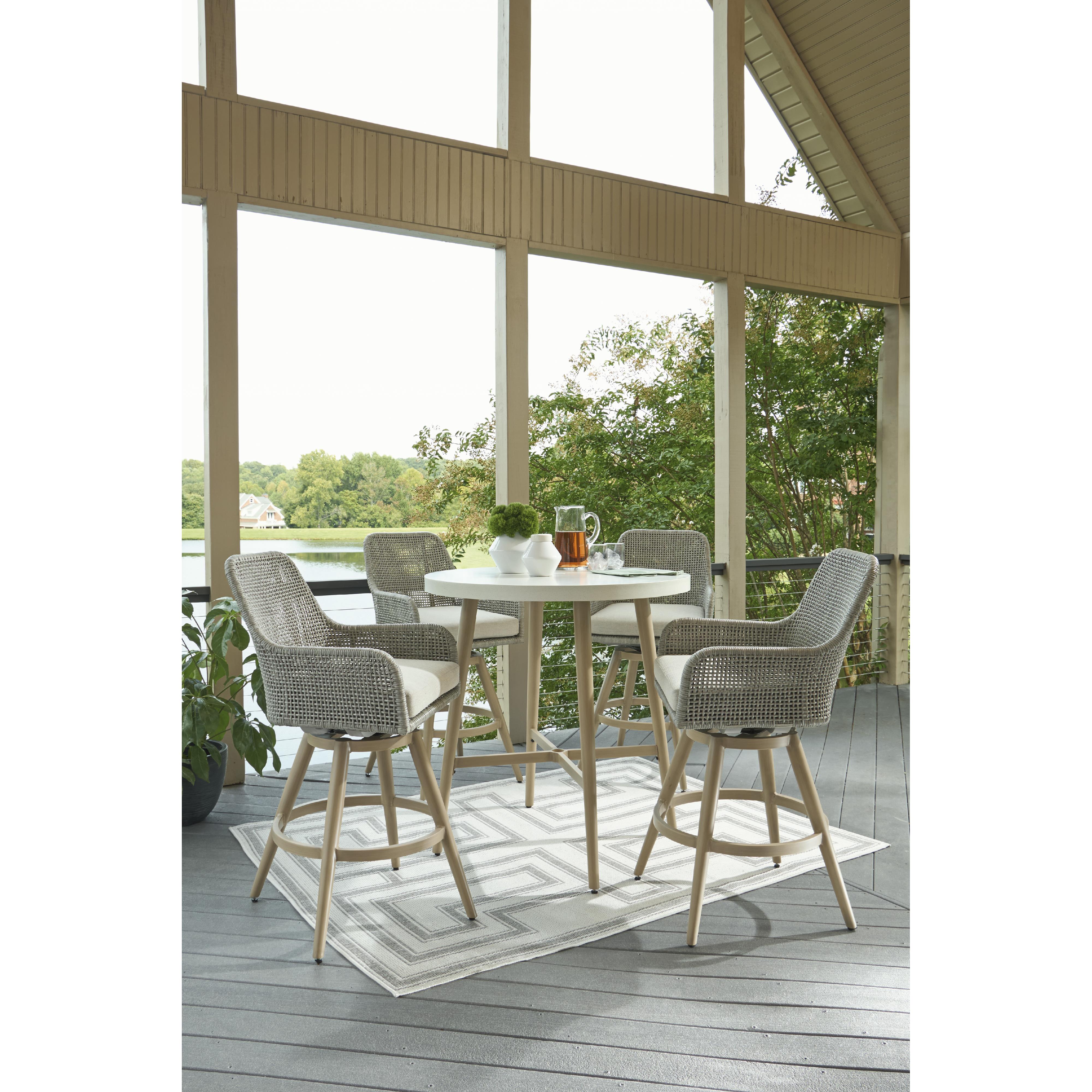 Diamond Modern Furniture Exclusive Design Outdoor Seating Stools P798-130 IMAGE 6
