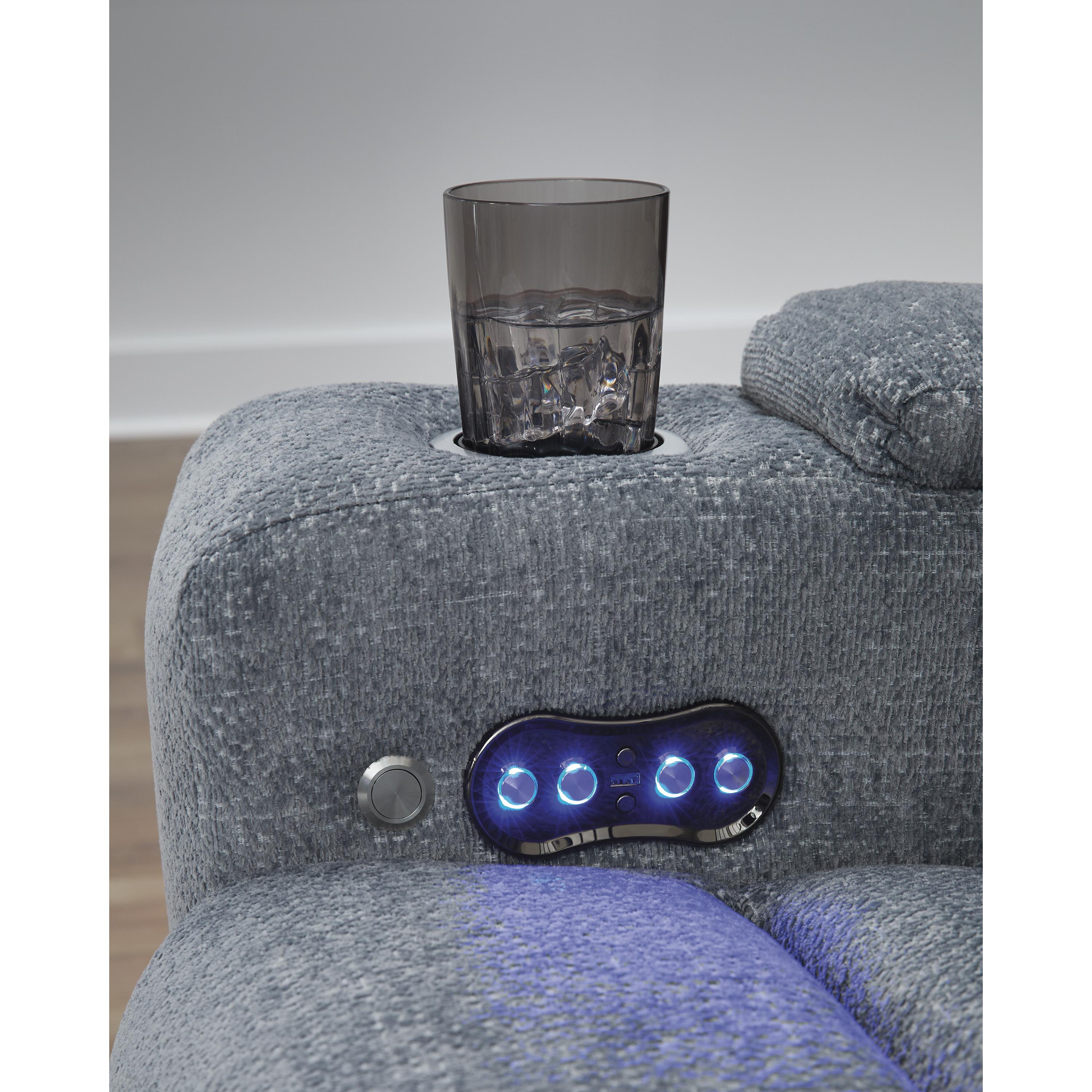 Diamond Modern Furniture Exclusive Design Studio Cave Power Fabric Recliner PC4980213 IMAGE 12