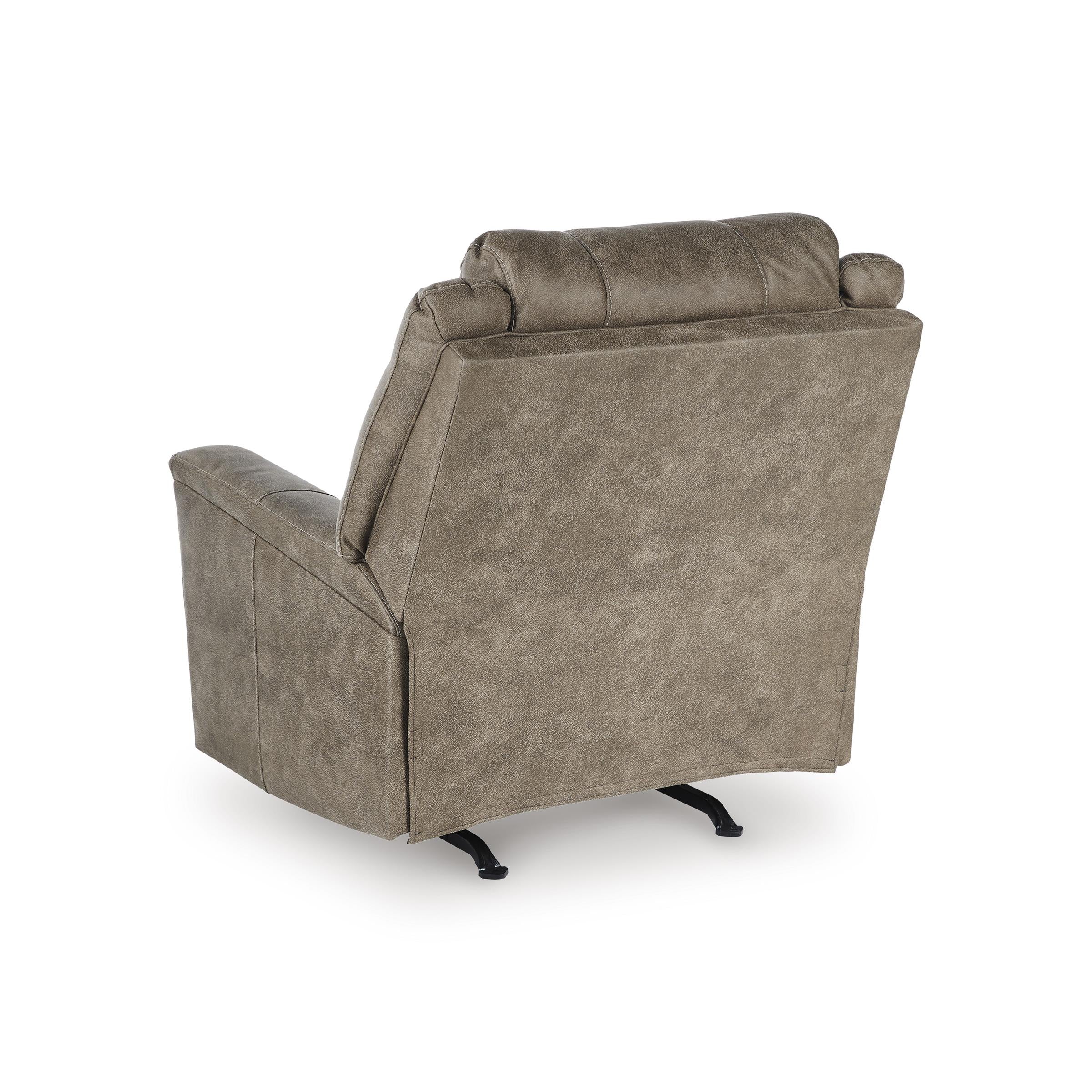 Diamond Modern Furniture Exclusive Design Lixtowel Rocker Leather Look Recliner PC5300525 IMAGE 5