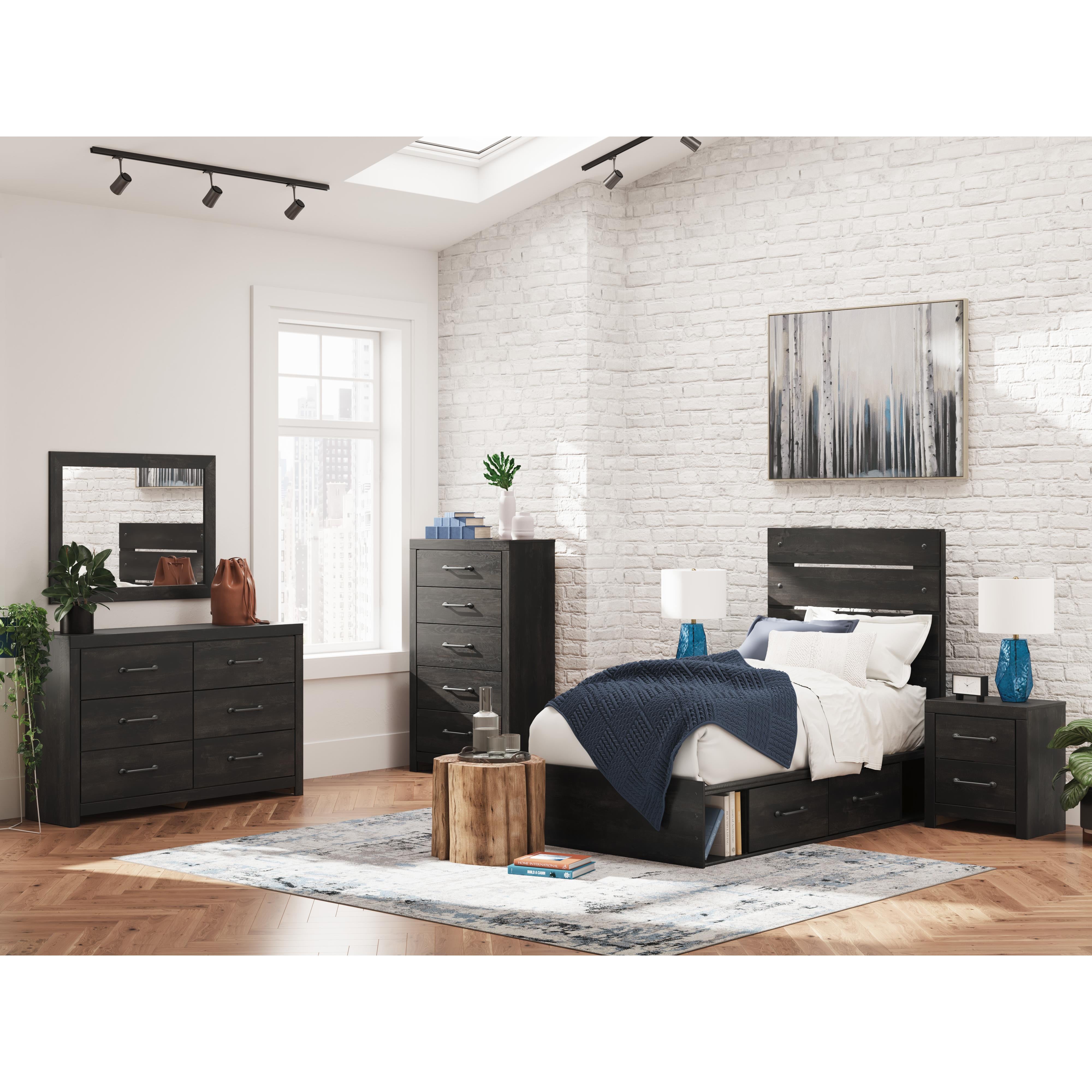Diamond Modern Furniture Exclusive Design Hollivern 5-Drawer Chest PCB2108-46 IMAGE 19