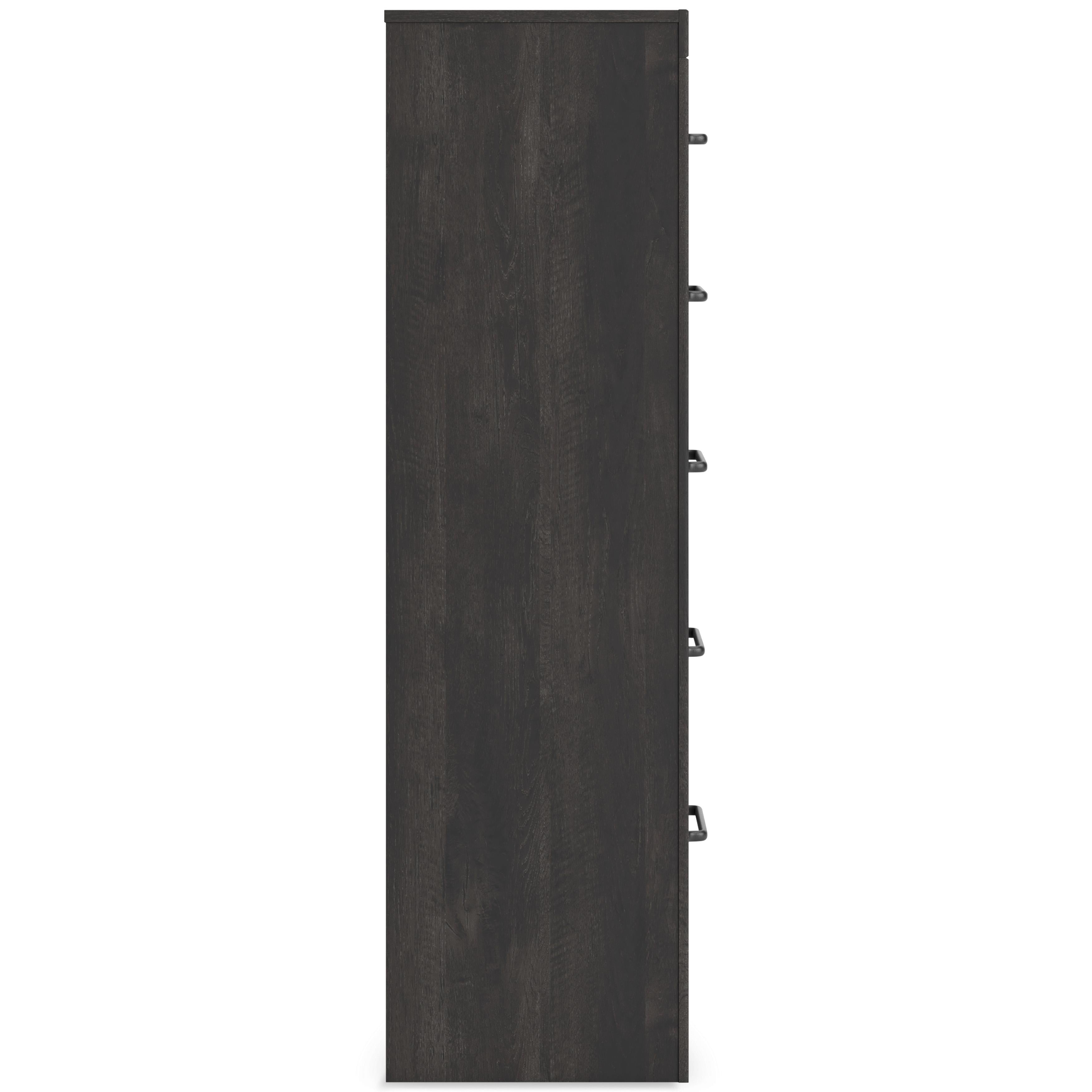 Diamond Modern Furniture Exclusive Design Hollivern 5-Drawer Chest PCB2108-46 IMAGE 4