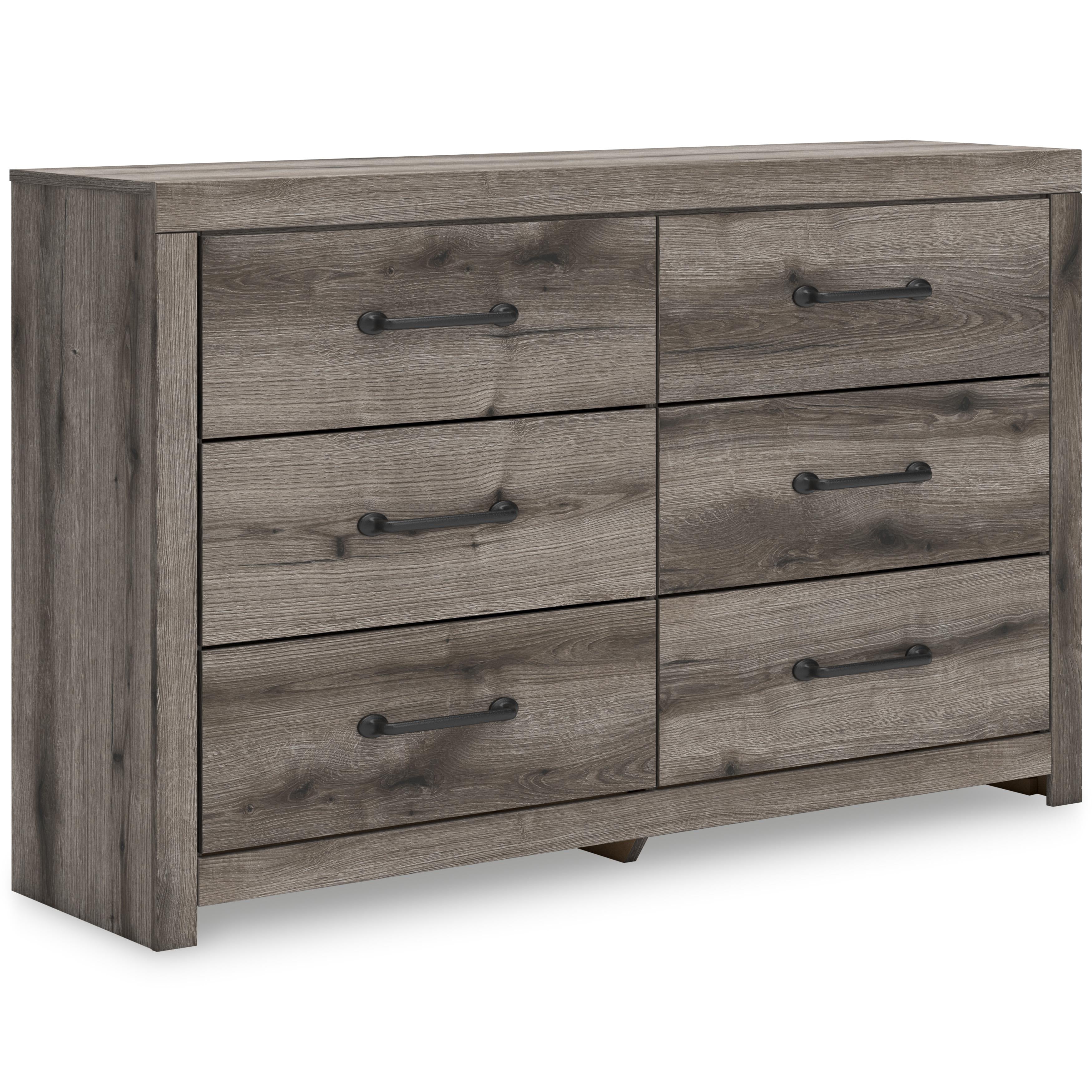 Diamond Modern Furniture Exclusive Design Graystorm 6-Drawer Dresser PCB2405-31 IMAGE 1
