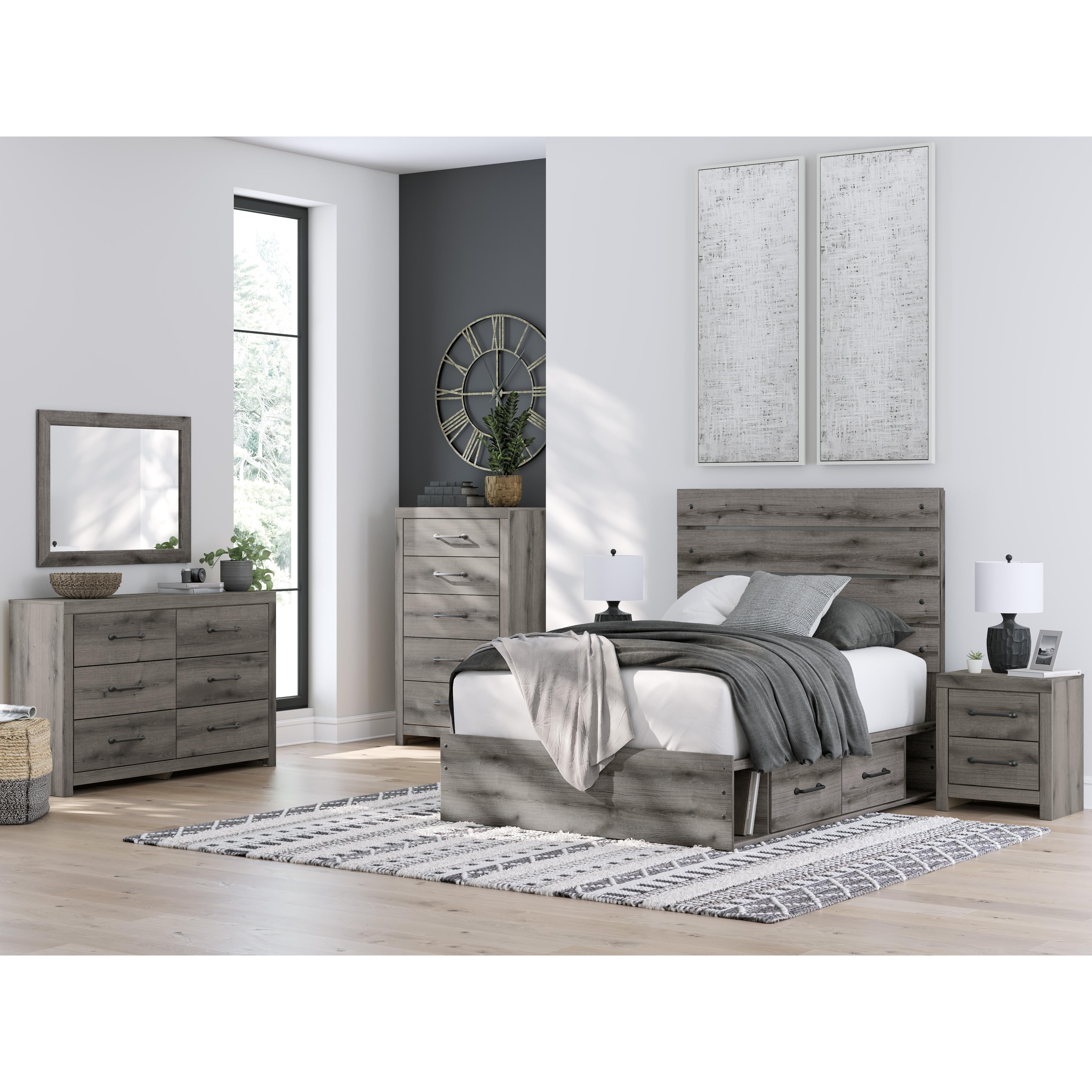 Diamond Modern Furniture Exclusive Design Graystorm 6-Drawer Dresser PCB2405-31 IMAGE 16