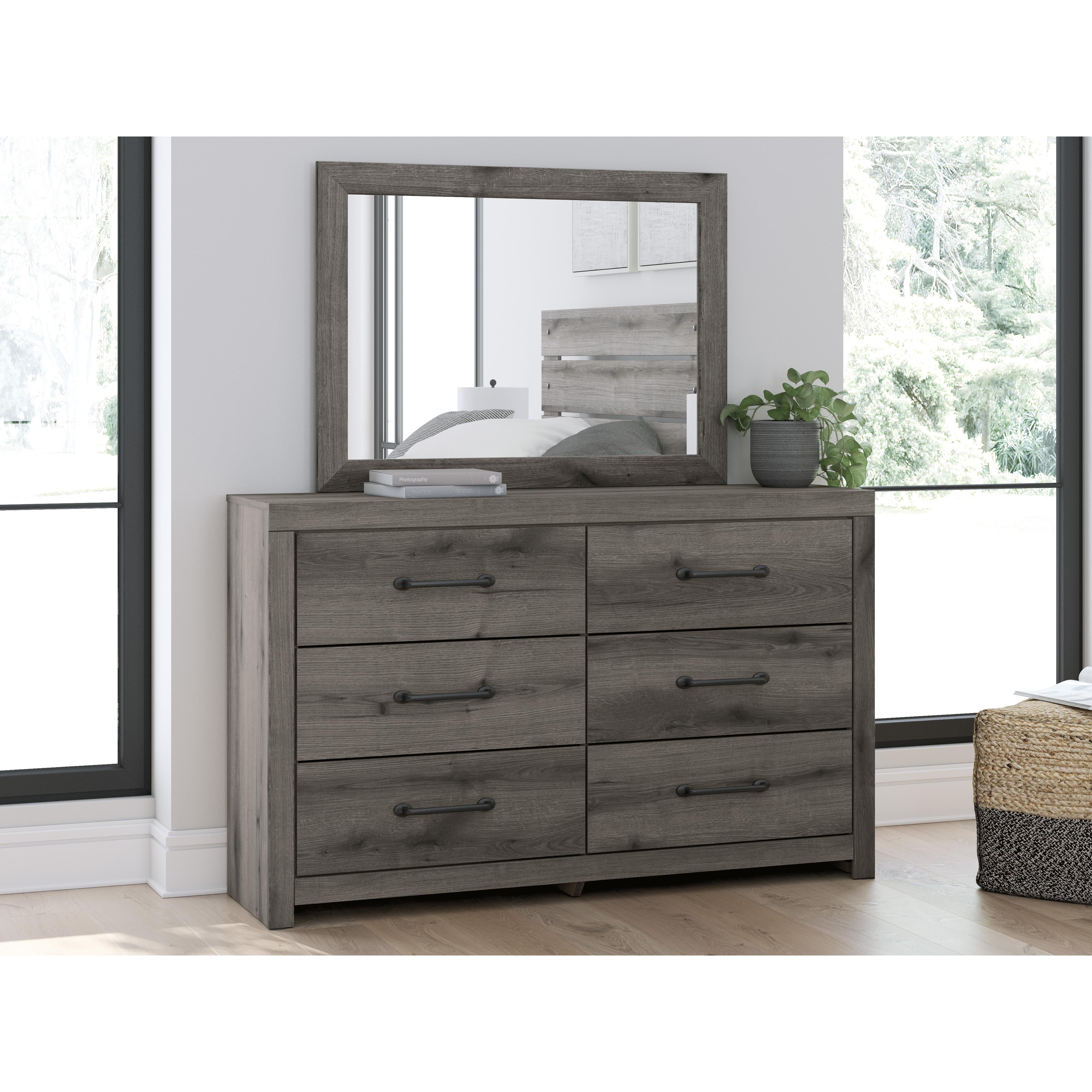 Diamond Modern Furniture Exclusive Design Graystorm 6-Drawer Dresser PCB2405-31 IMAGE 8