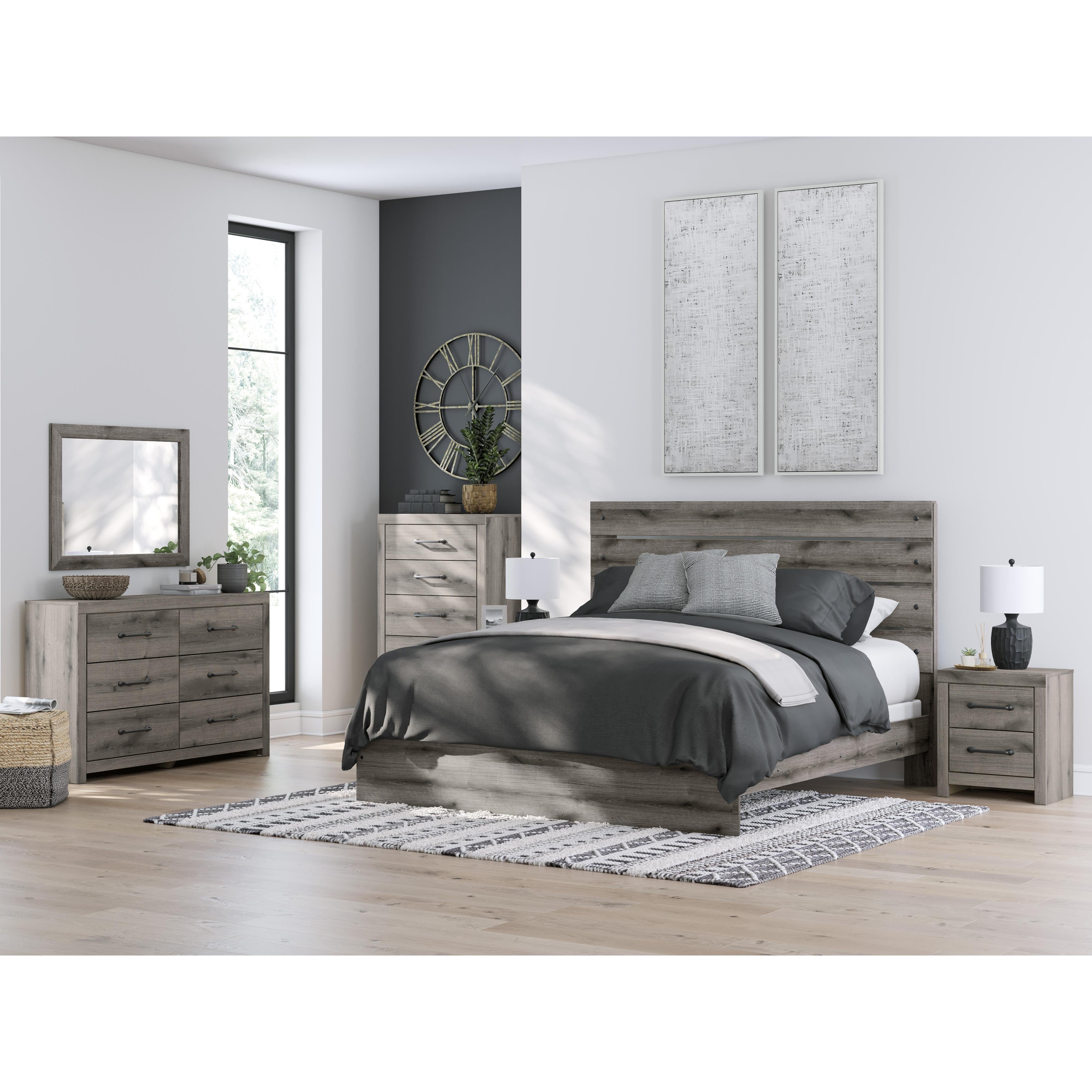 Diamond Modern Furniture Exclusive Design Graystorm 2-Drawer Nightstand PCB2405-92 IMAGE 9