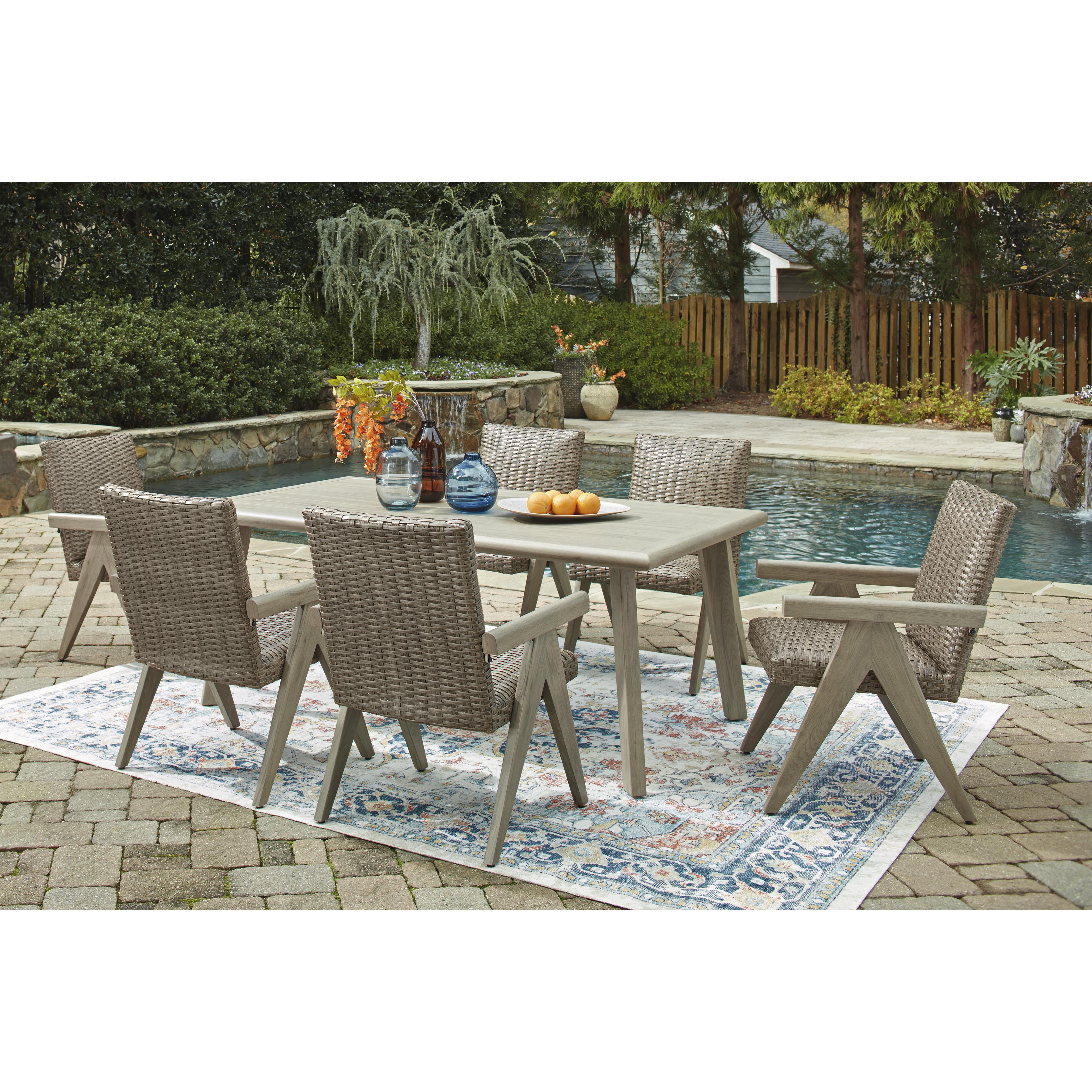 Diamond Modern Furniture Exclusive Design Outdoor Seating Dining Chairs PCP690-601A IMAGE 8