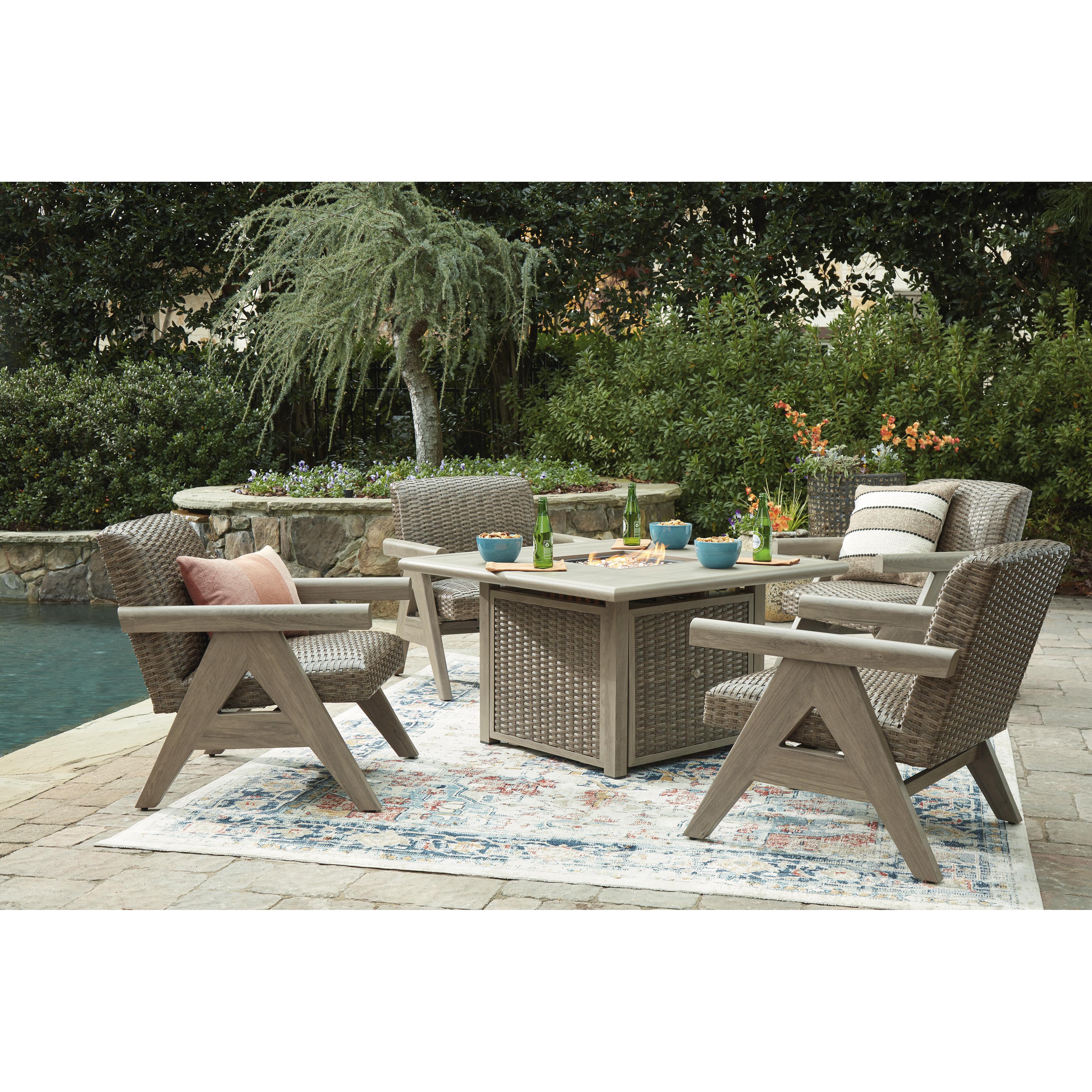 Diamond Modern Furniture Exclusive Design Outdoor Seating Lounge Chairs PCP690-821 IMAGE 9