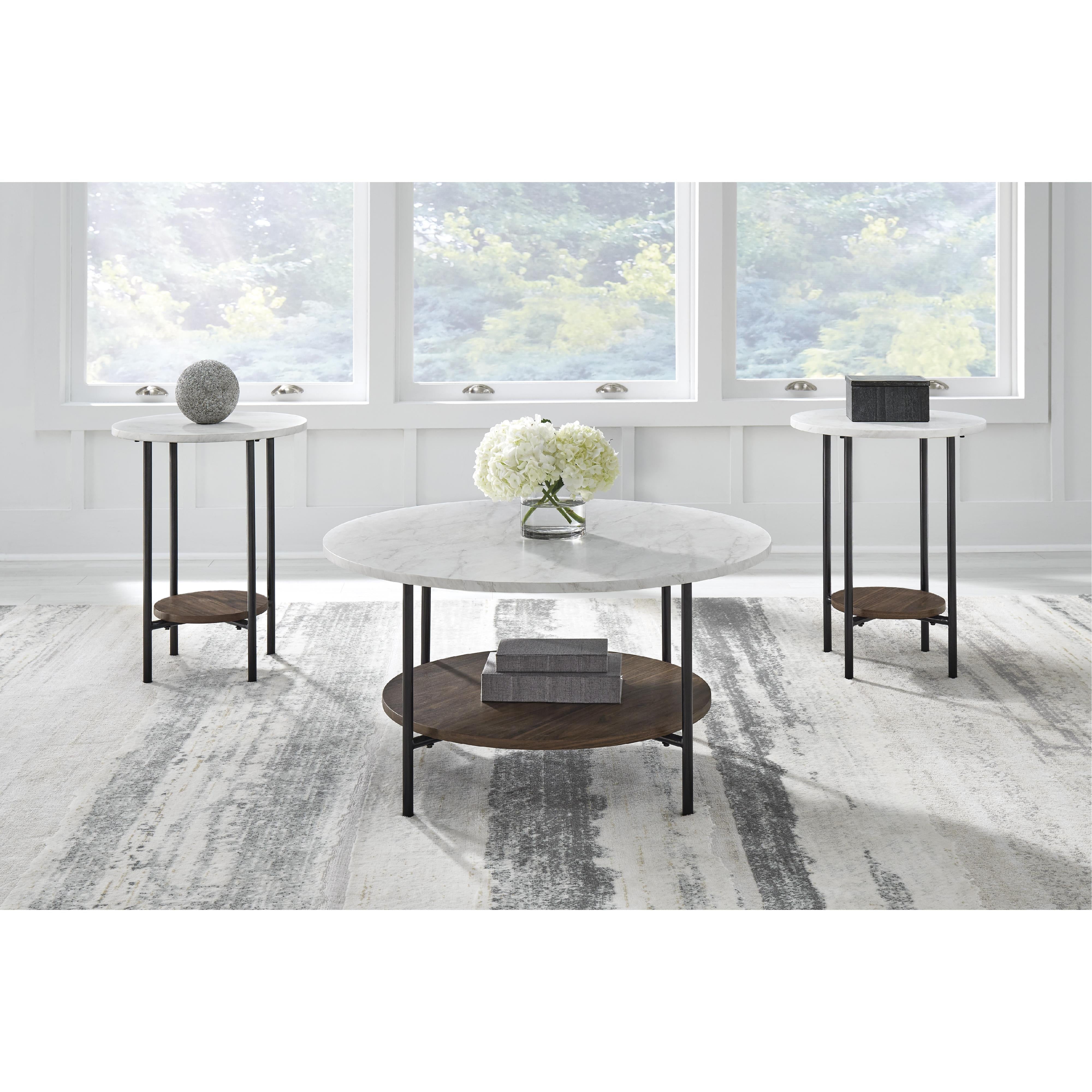 Diamond Modern Furniture Exclusive Design Wrenwich Occasional Table Set T167-13 IMAGE 4