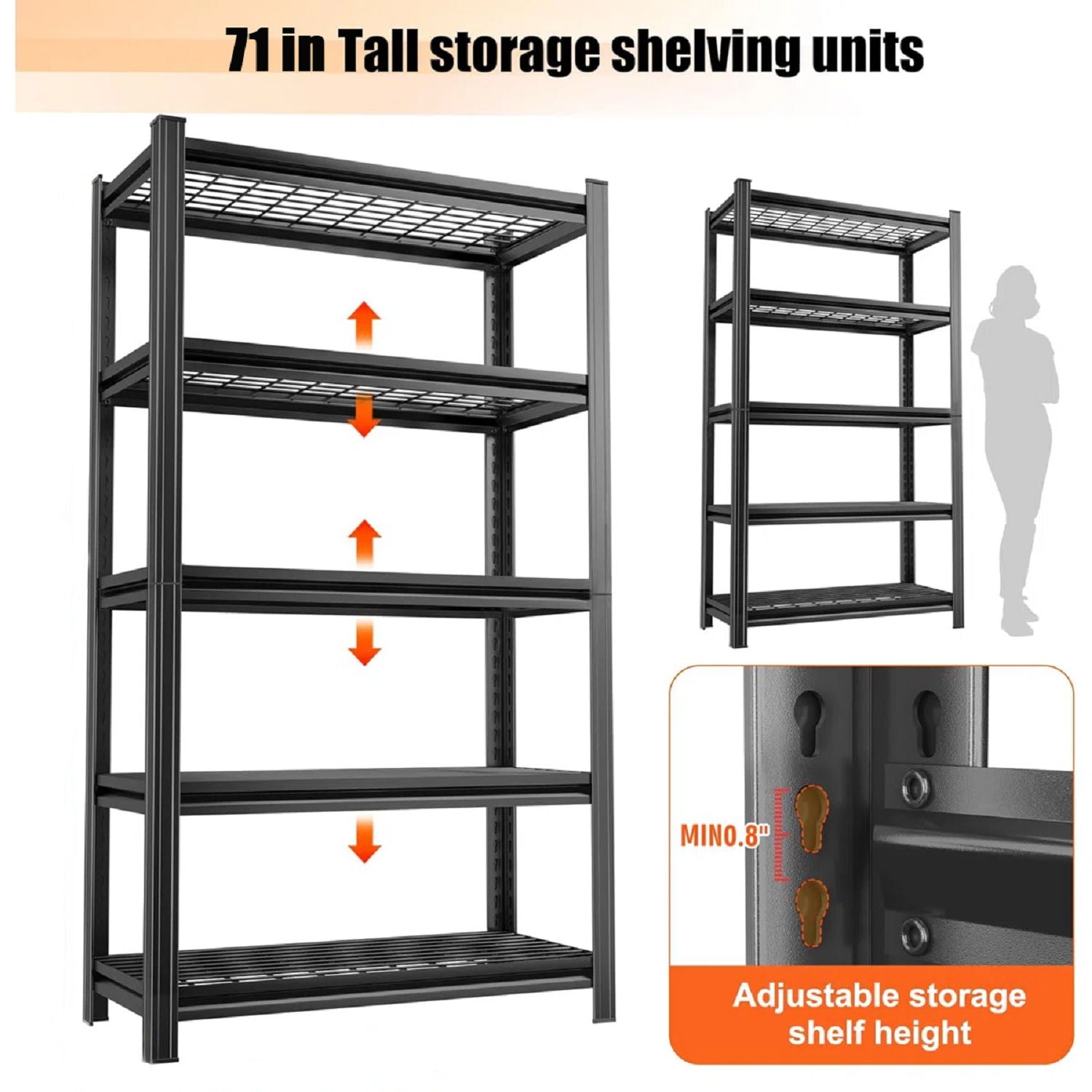 Adjustable Garage Shelf