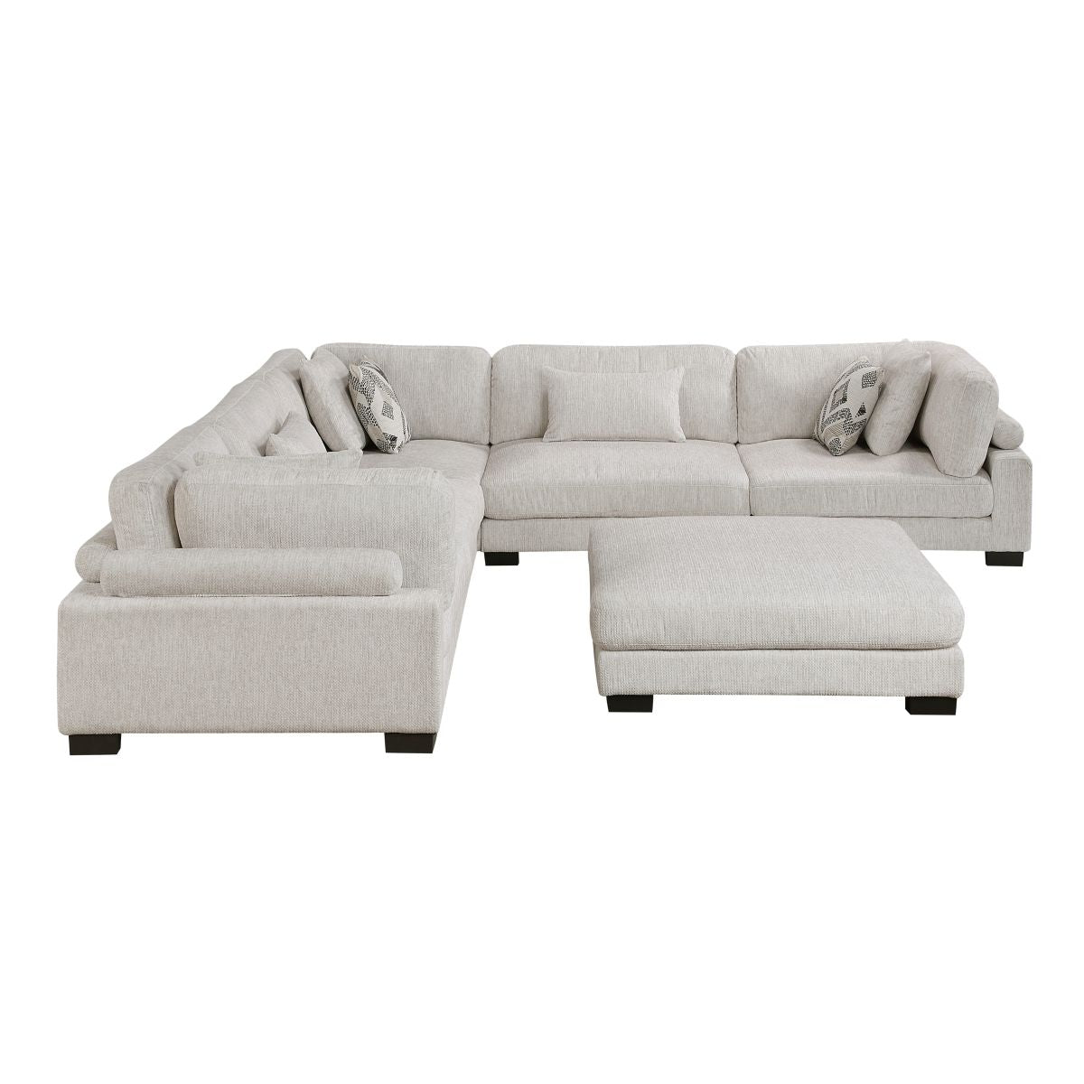 Tinley - Modular Sectional And Ottoman