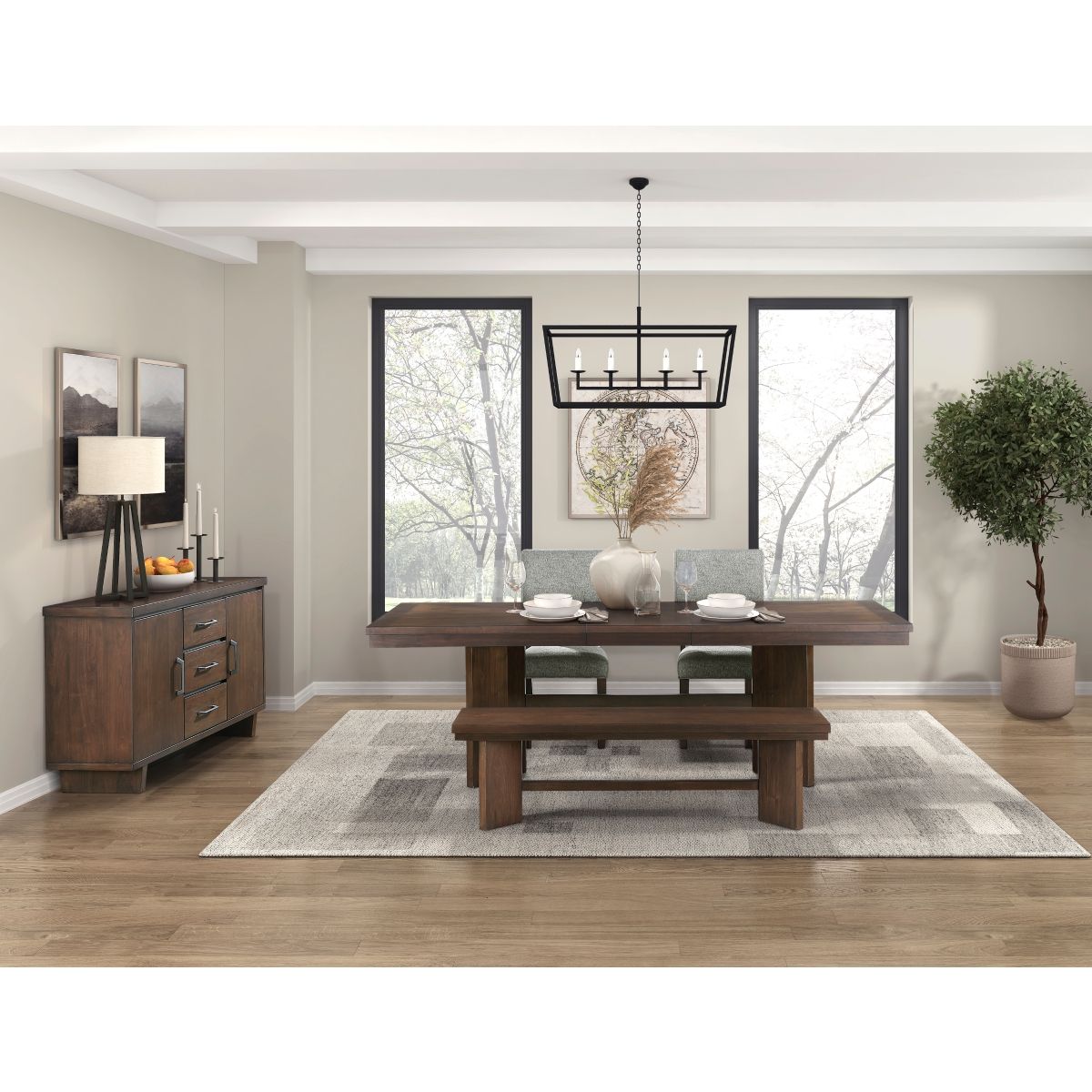 Franco - Bench - Brown