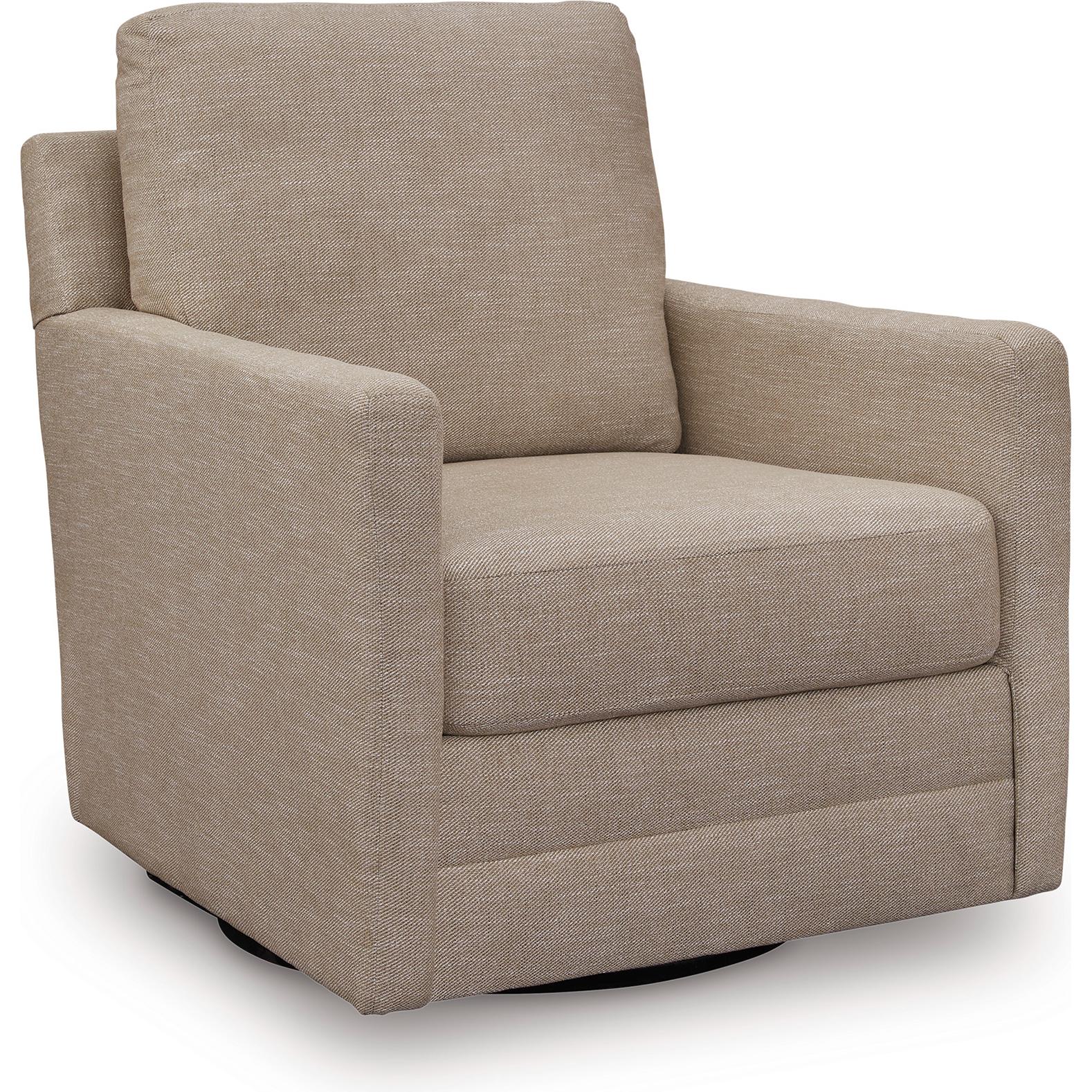Diamond Modern Furniture Exclusive Design Freybourne Next-Gen Nuvella Swivel Accent Chair A3000736 IMAGE 1
