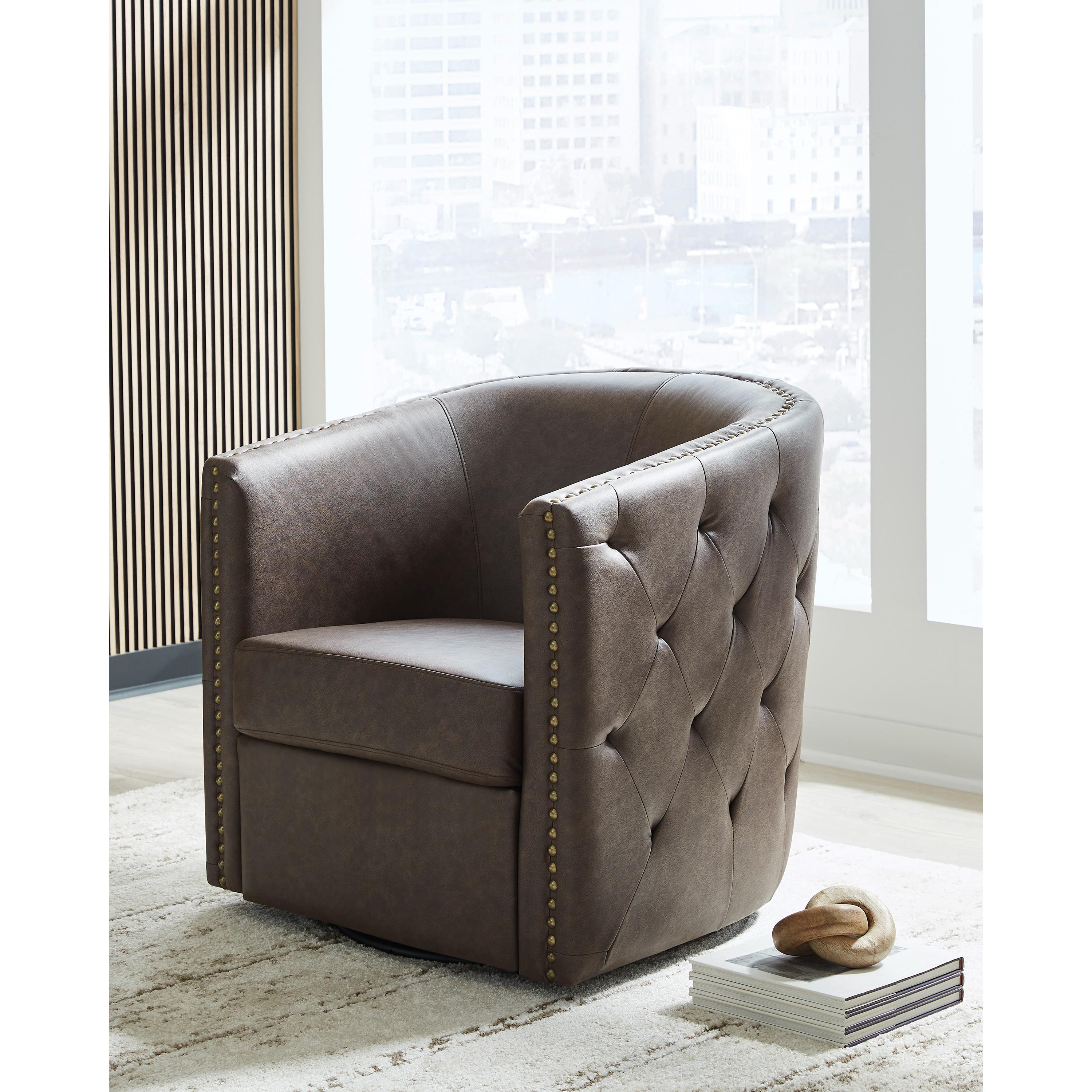 Diamond Modern Furniture Exclusive Design Brentlow Swivel Accent Chair A3000741 IMAGE 5