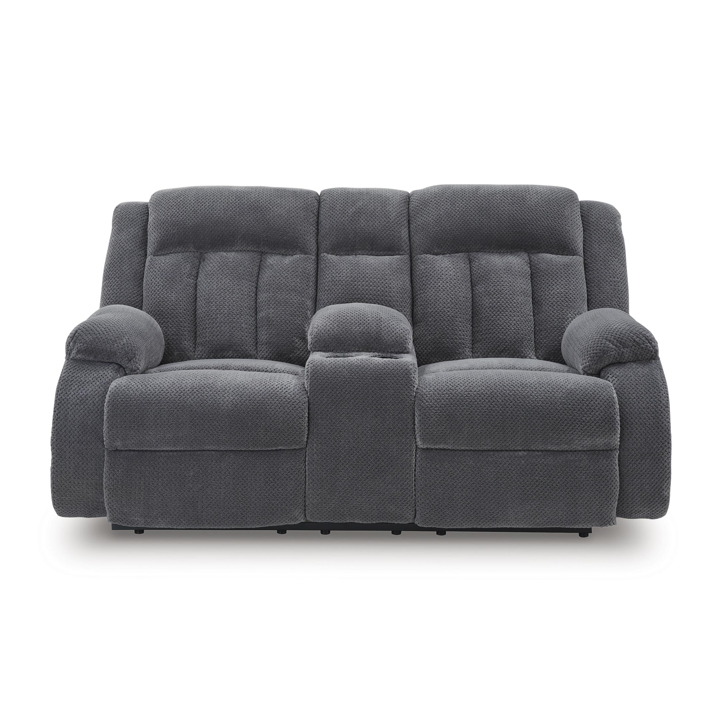 Diamond Modern Furniture Exclusive Design Observation Loveseat with Console PC2140596 IMAGE 3