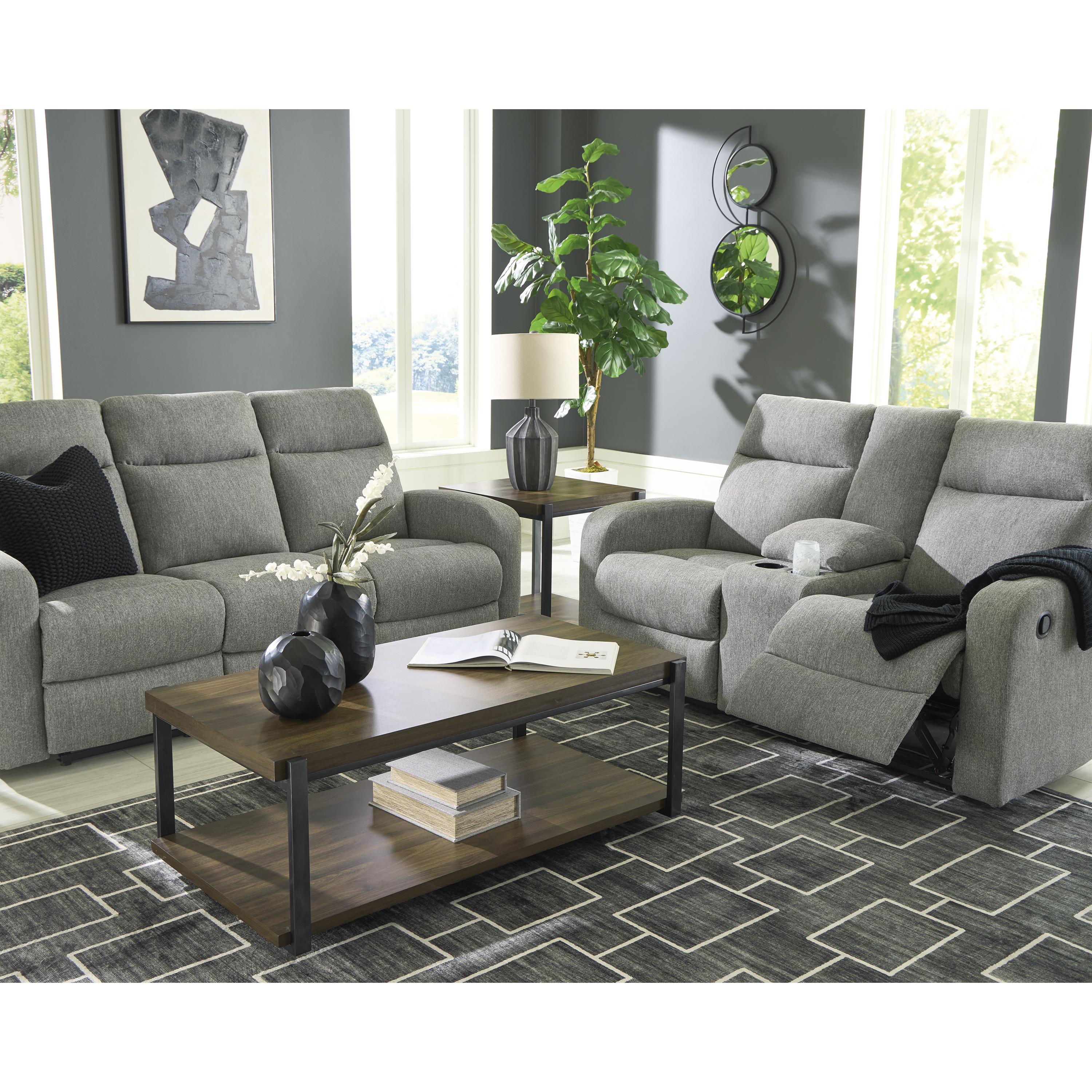Diamond Modern Furniture Exclusive Design Gauntlet Loveseat with Console PC4220494 IMAGE 11