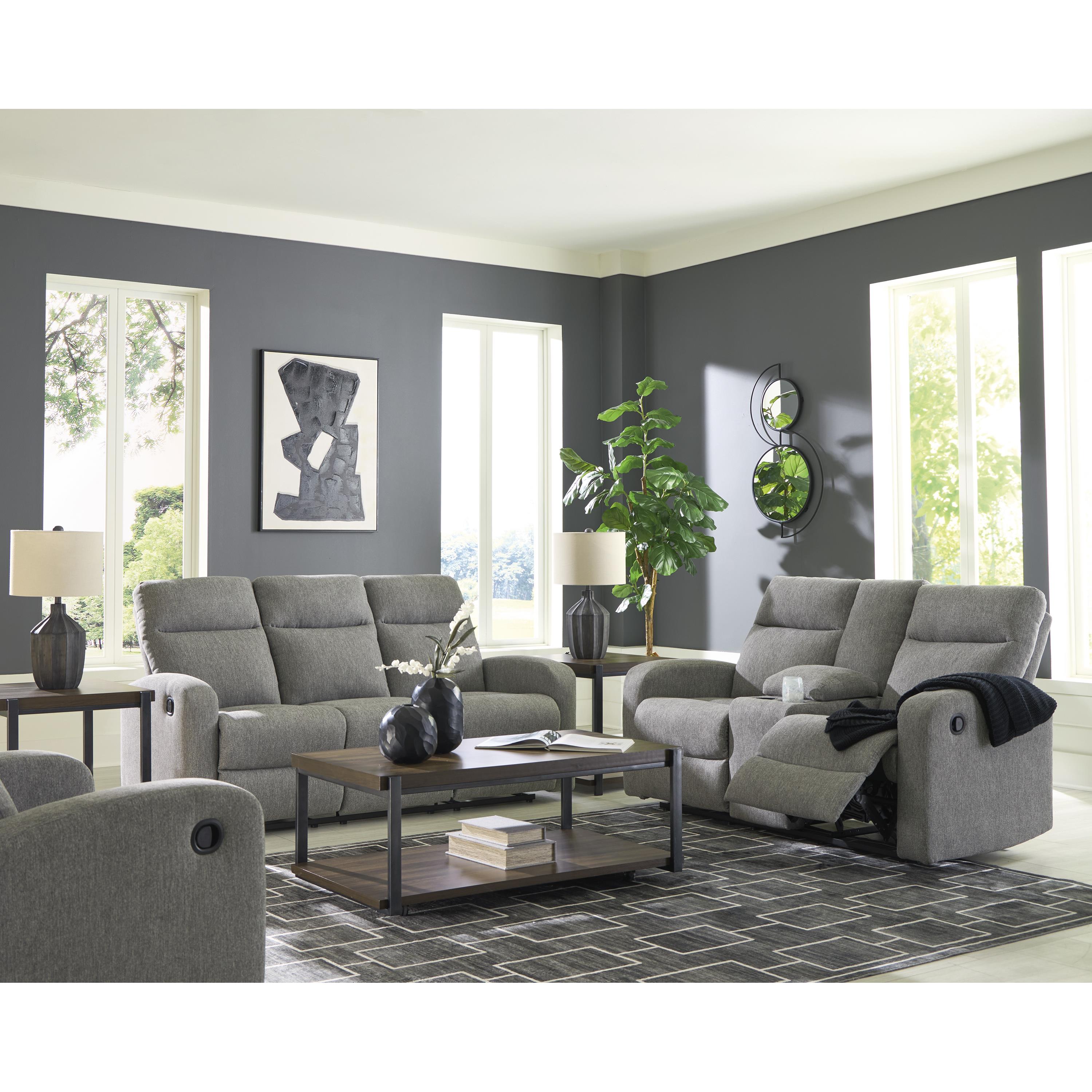 Diamond Modern Furniture Exclusive Design Gauntlet Loveseat with Console PC4220494 IMAGE 16