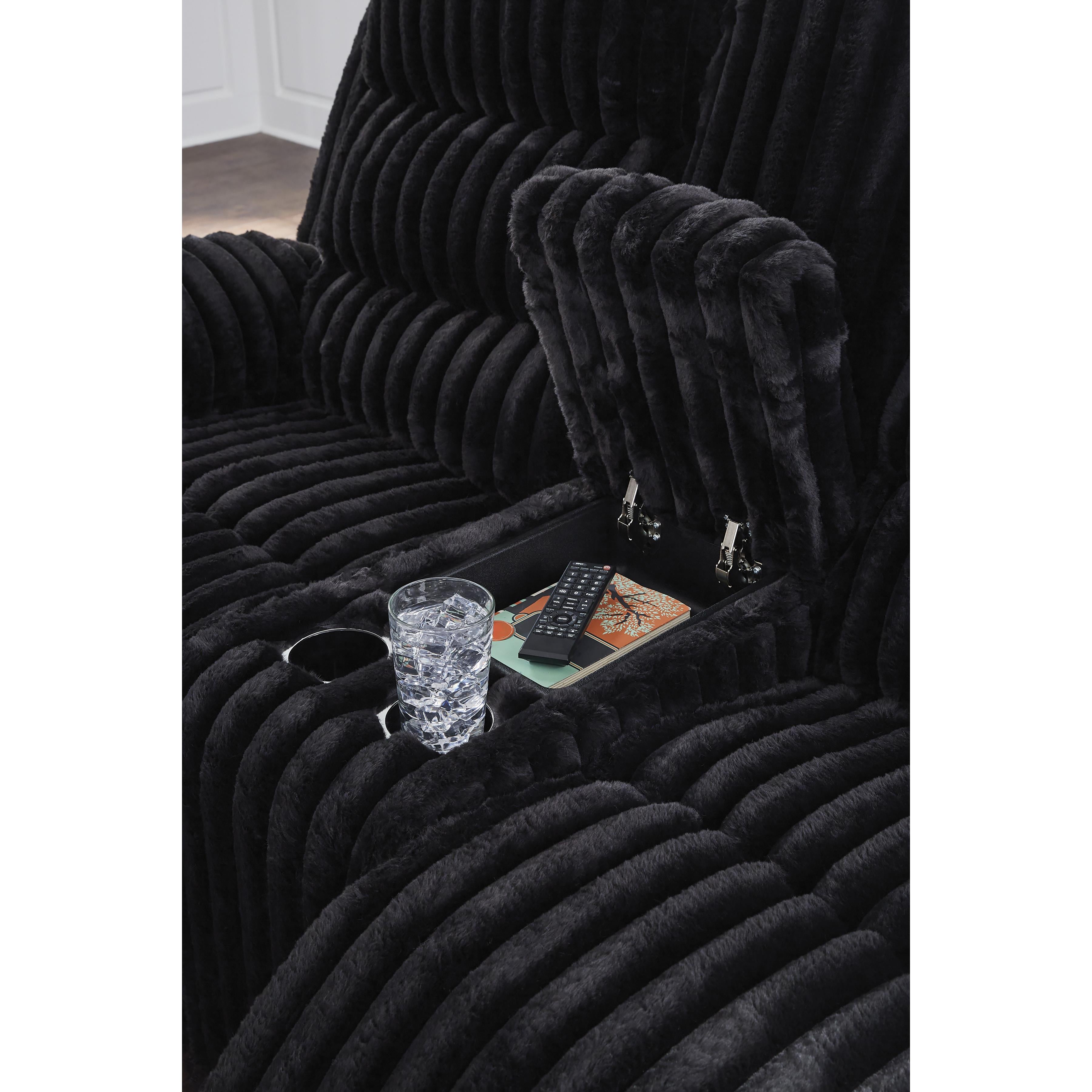 Diamond Modern Furniture Exclusive Design Rhine Falls Loveseat with Console PC4280596 IMAGE 5