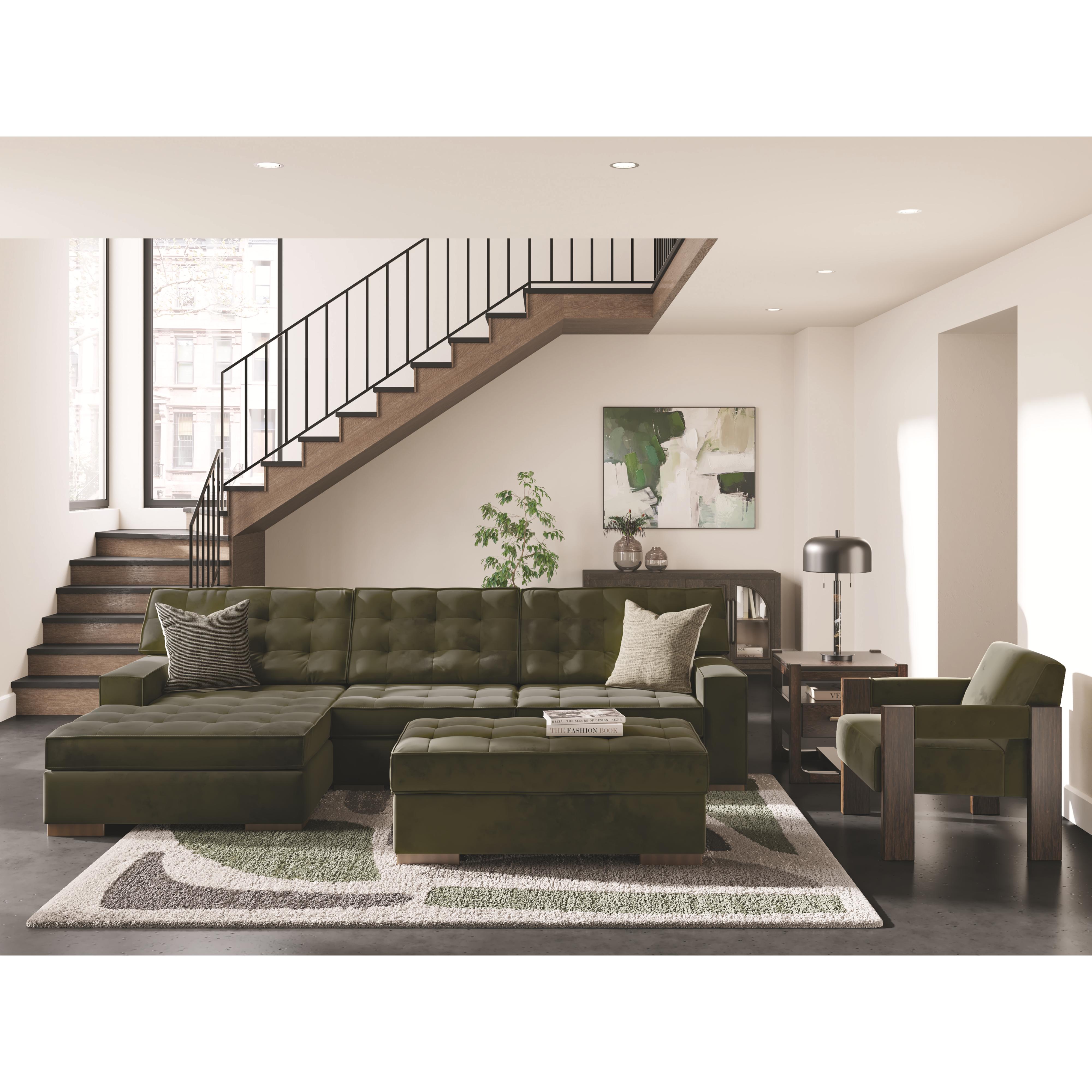 Diamond Modern Furniture Exclusive Design Caspian-Town Ottoman PC6170208 IMAGE 8