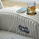 Diamond Modern Furniture Exclusive Design Forest Lake Loveseat with Console PC6420318 IMAGE 12