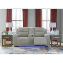 Diamond Modern Furniture Exclusive Design Forest Lake Loveseat with Console PC6420318 IMAGE 8