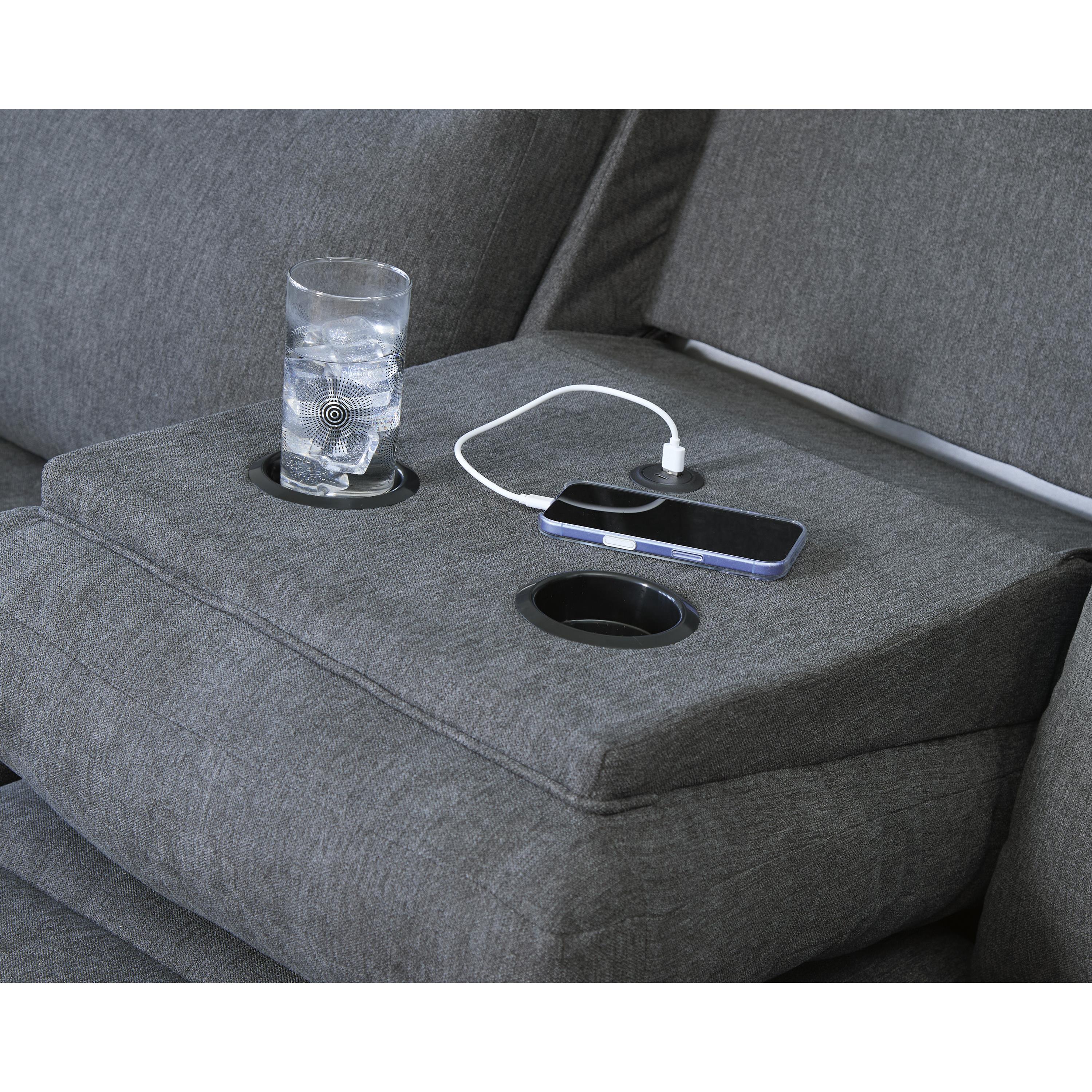 Diamond Modern Furniture Exclusive Design Side-Swipe Sofa PC9140689 IMAGE 8