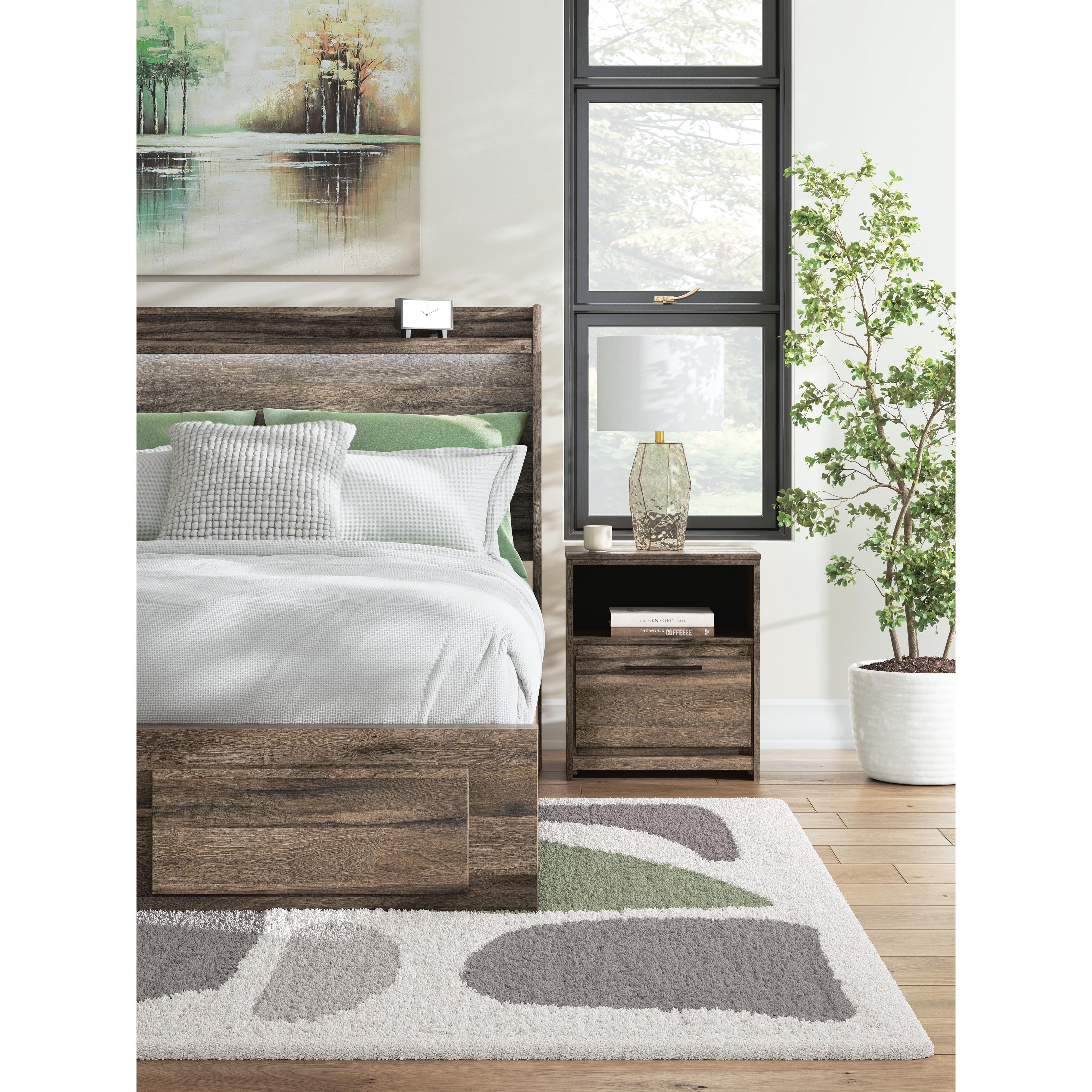 Diamond Modern Furniture Exclusive Design Elbrim 1-Drawer Nightstand PCB2005-91 IMAGE 7
