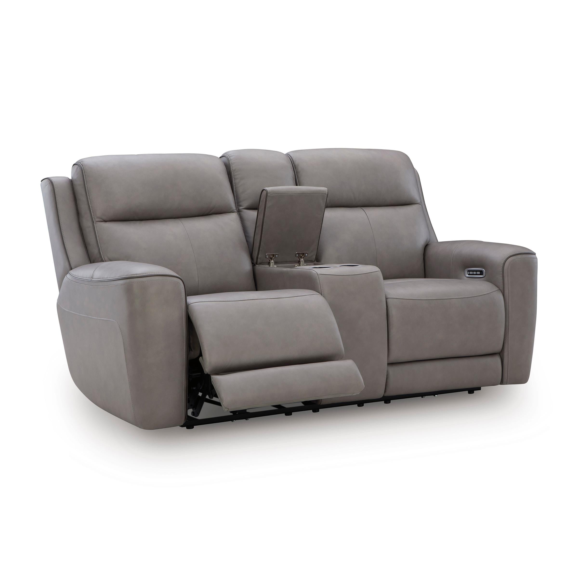 Diamond Modern Furniture Exclusive Design 5Z-Comfort Loveseat with Console PCU1090018 IMAGE 1