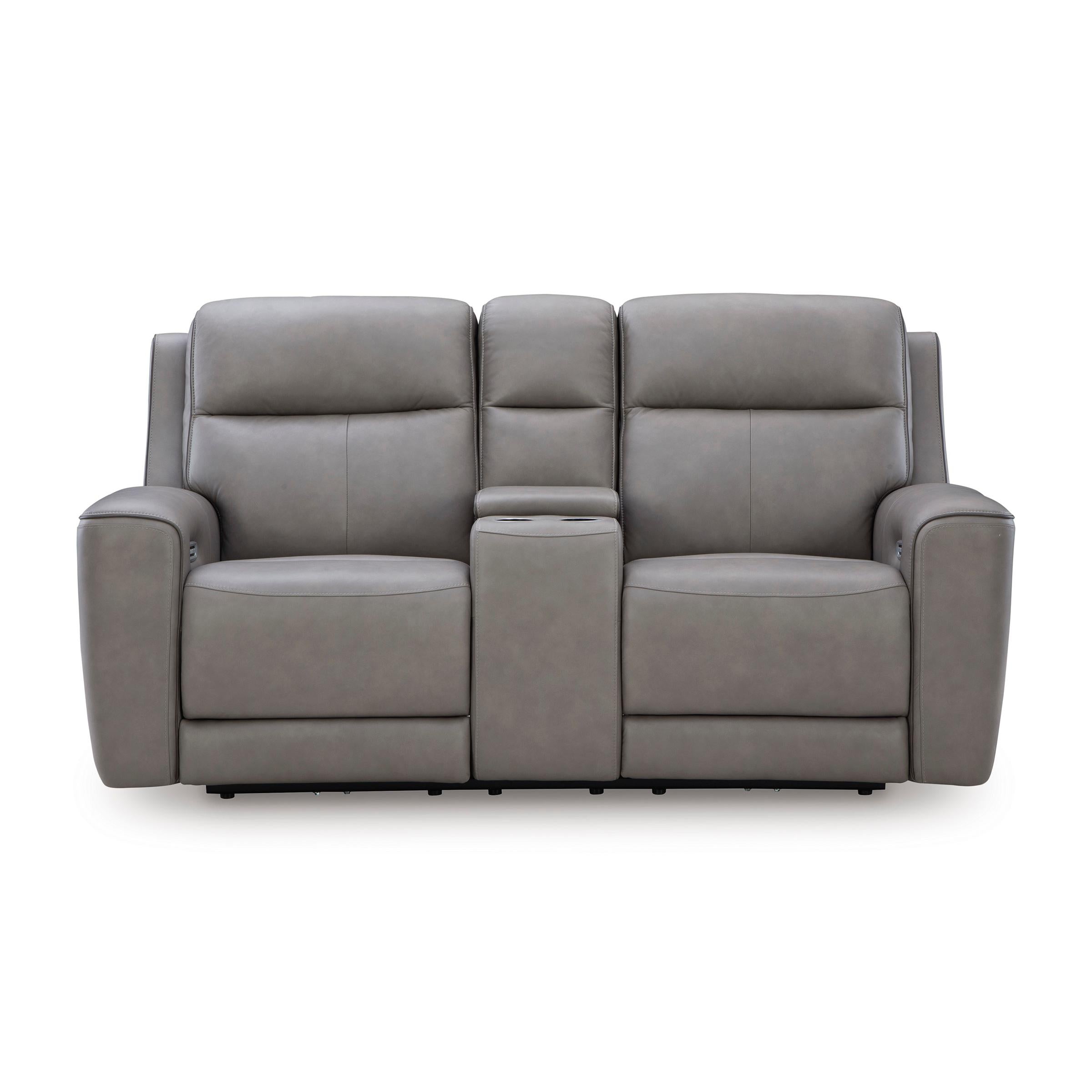 Diamond Modern Furniture Exclusive Design 5Z-Comfort Loveseat with Console PCU1090018 IMAGE 2